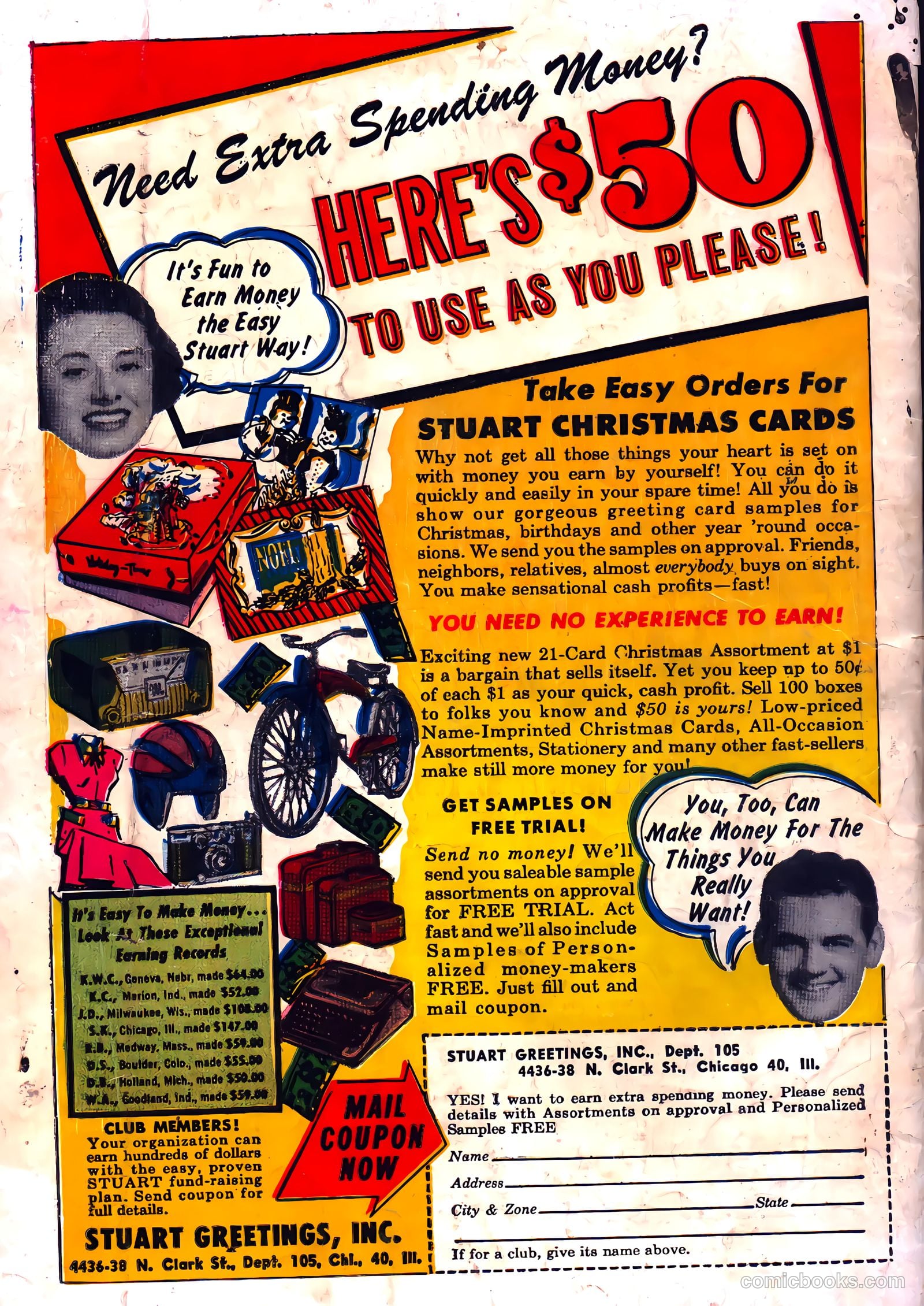 Space Adventures #12 (1954) — page 36 of 36
