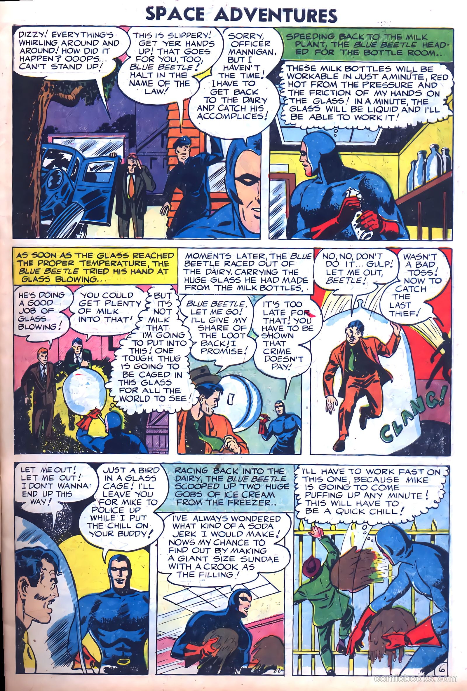 Space Adventures #13 (1954) — page 7 of 36