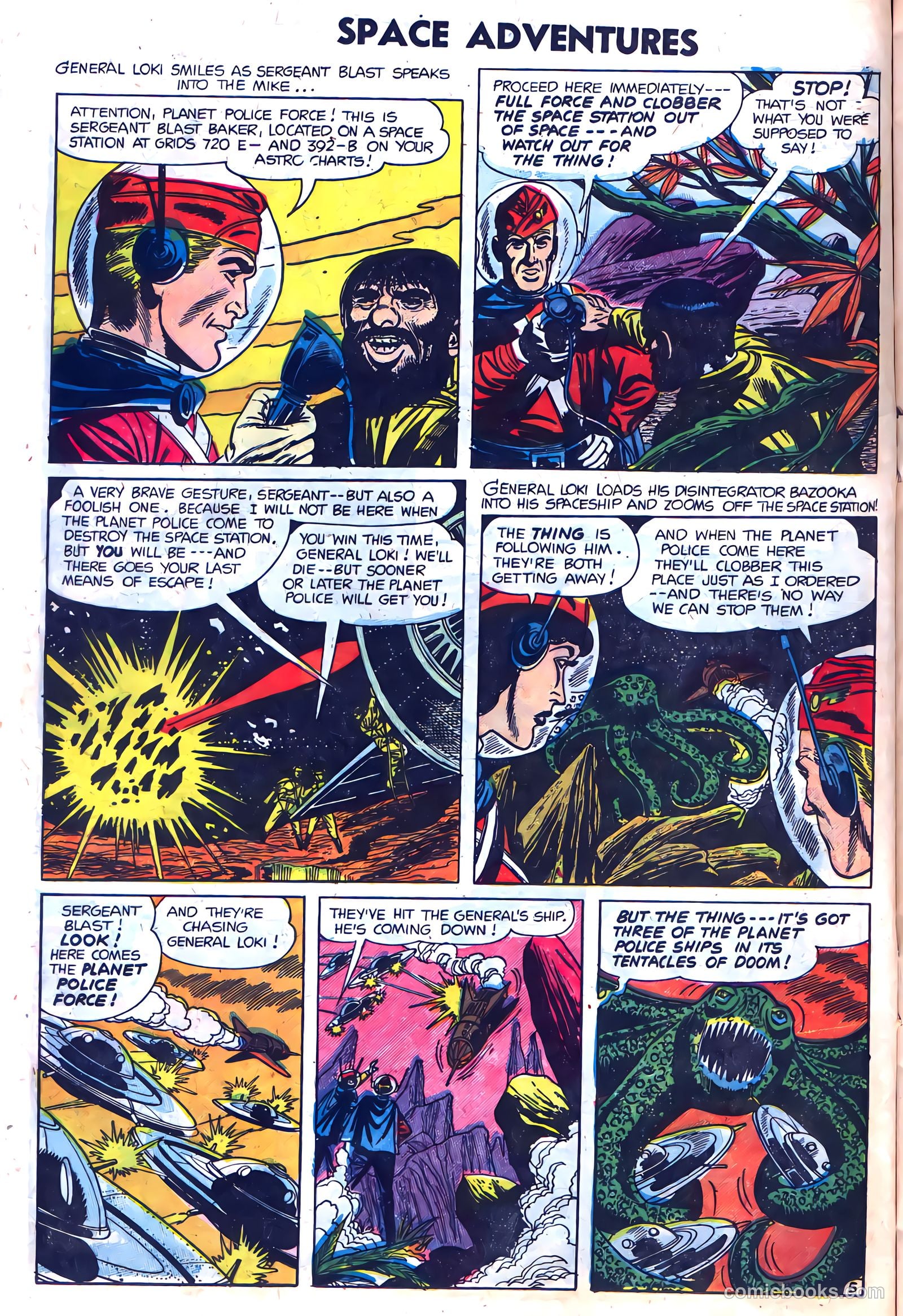 Space Adventures #13 (1954) — page 16 of 36