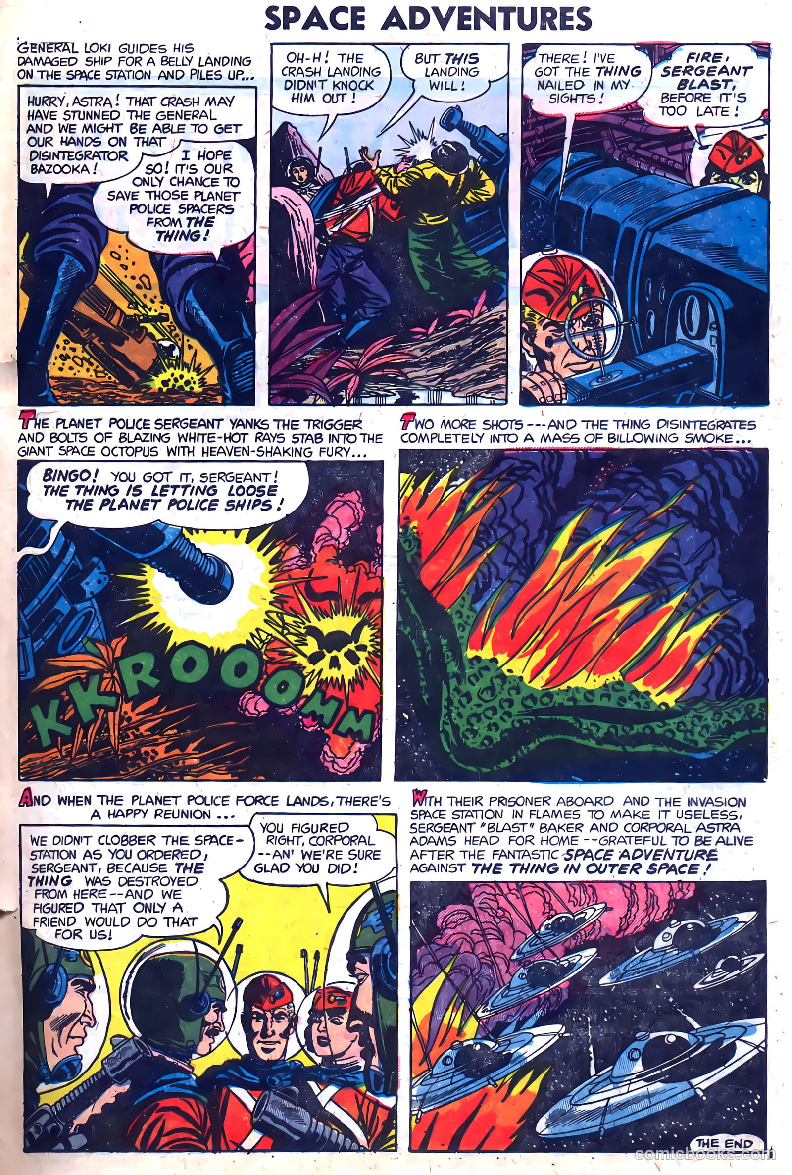 Space Adventures #13 (1954) — page 17 of 36