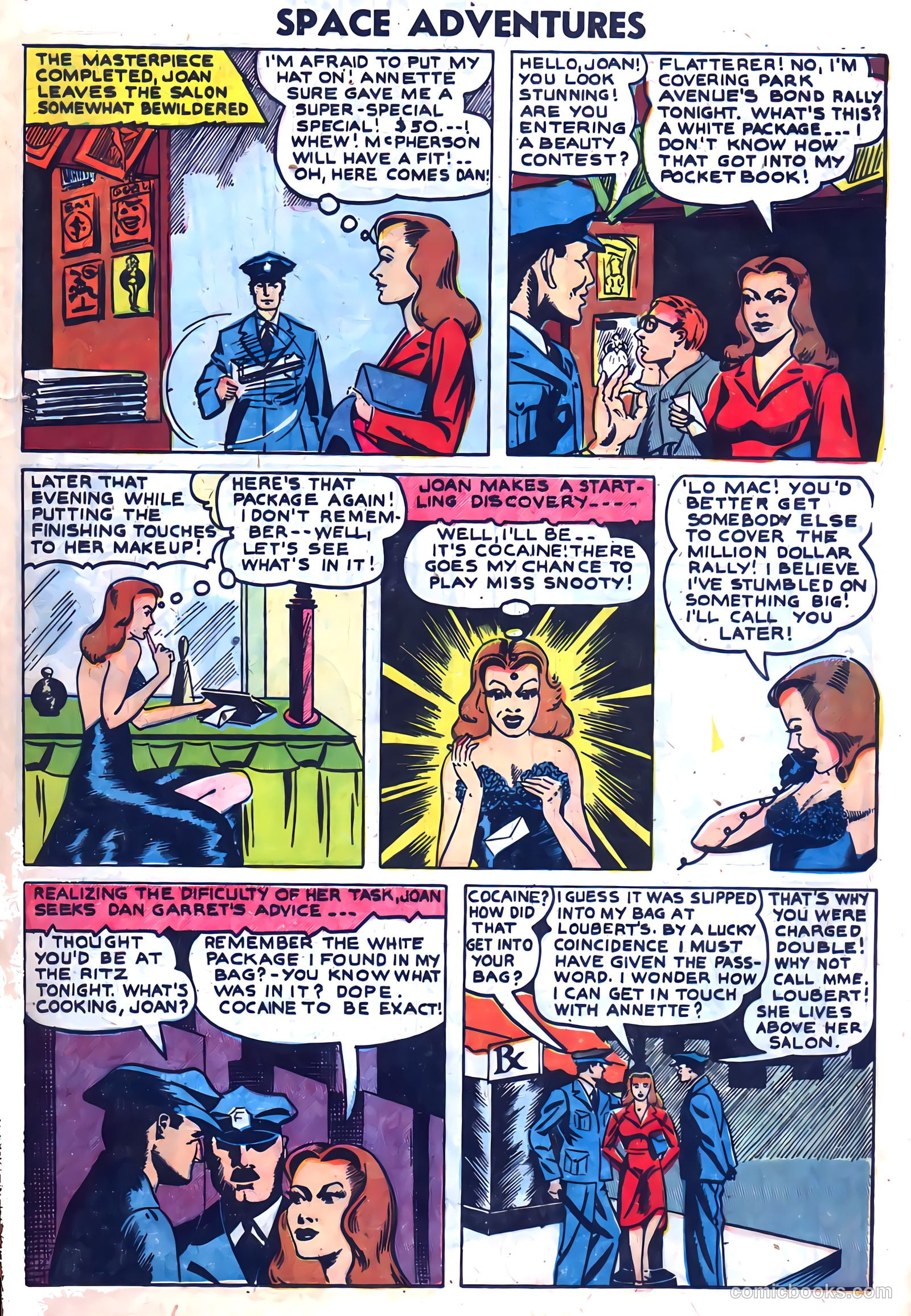 Space Adventures #13 (1954) — page 21 of 36