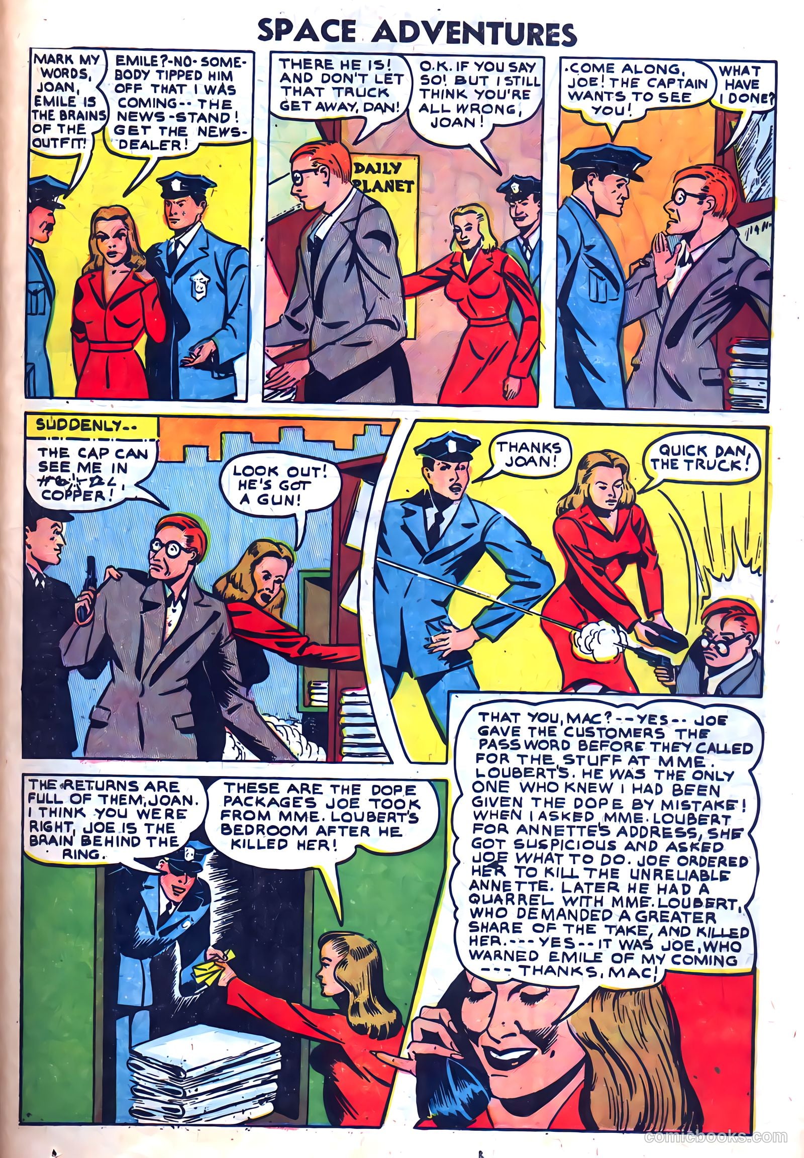 Space Adventures #13 (1954) — page 25 of 36