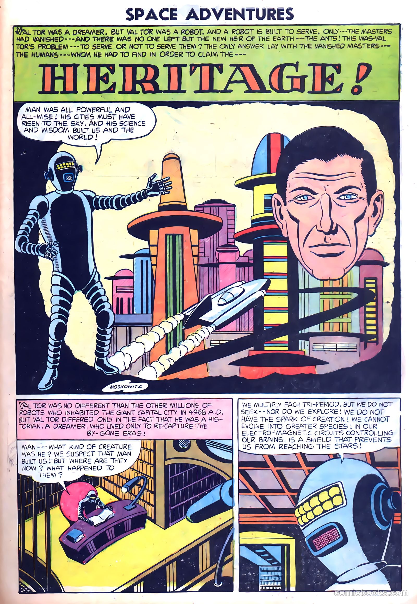 Space Adventures #13 (1954) — page 27 of 36