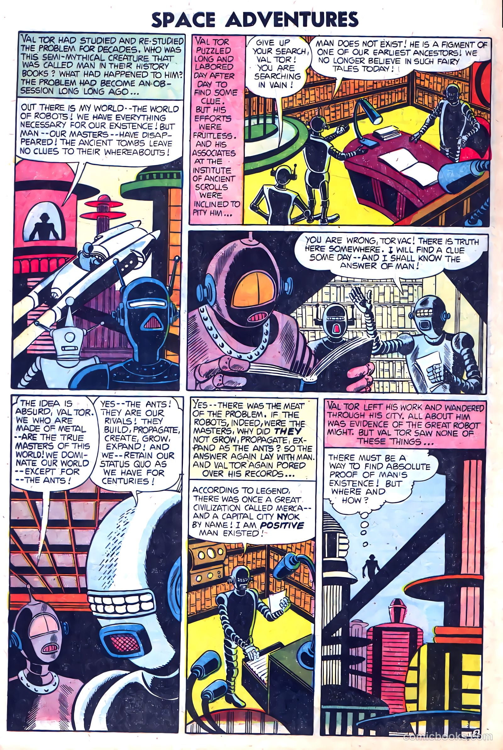 Space Adventures #13 (1954) — page 28 of 36
