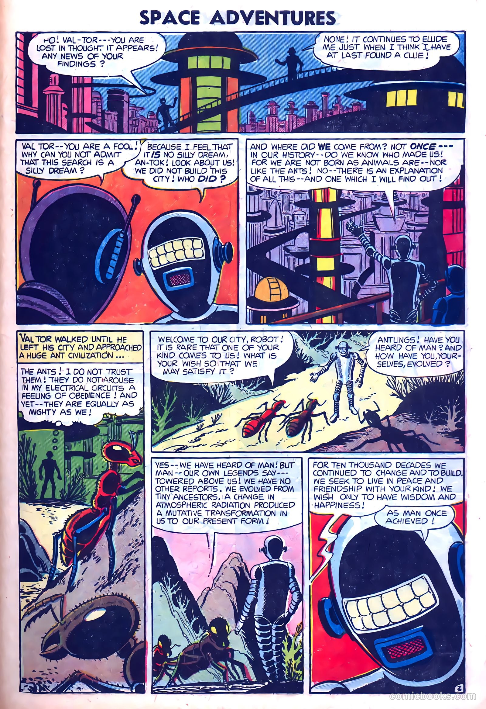 Space Adventures #13 (1954) — page 29 of 36