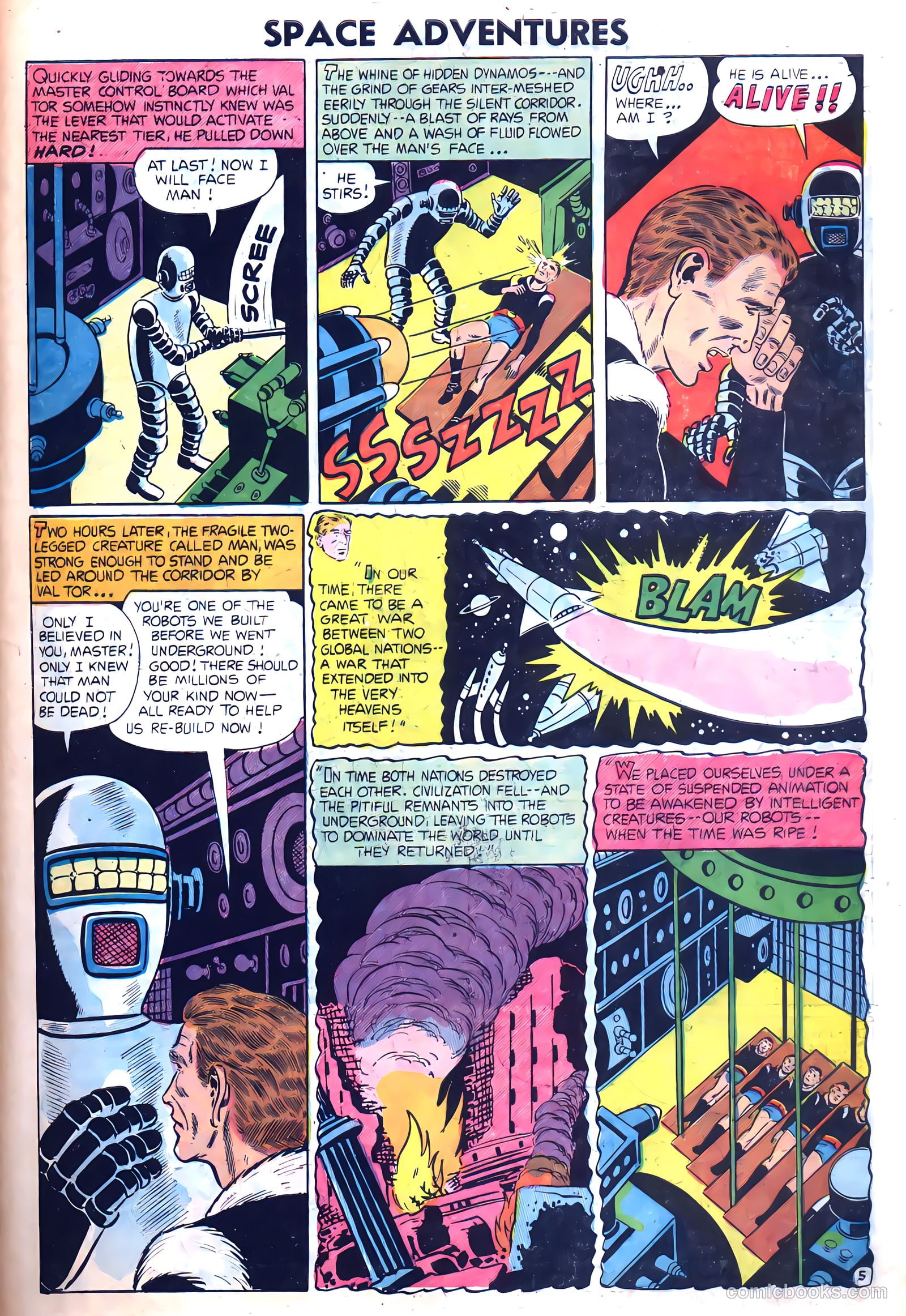 Space Adventures #13 (1954) — page 31 of 36