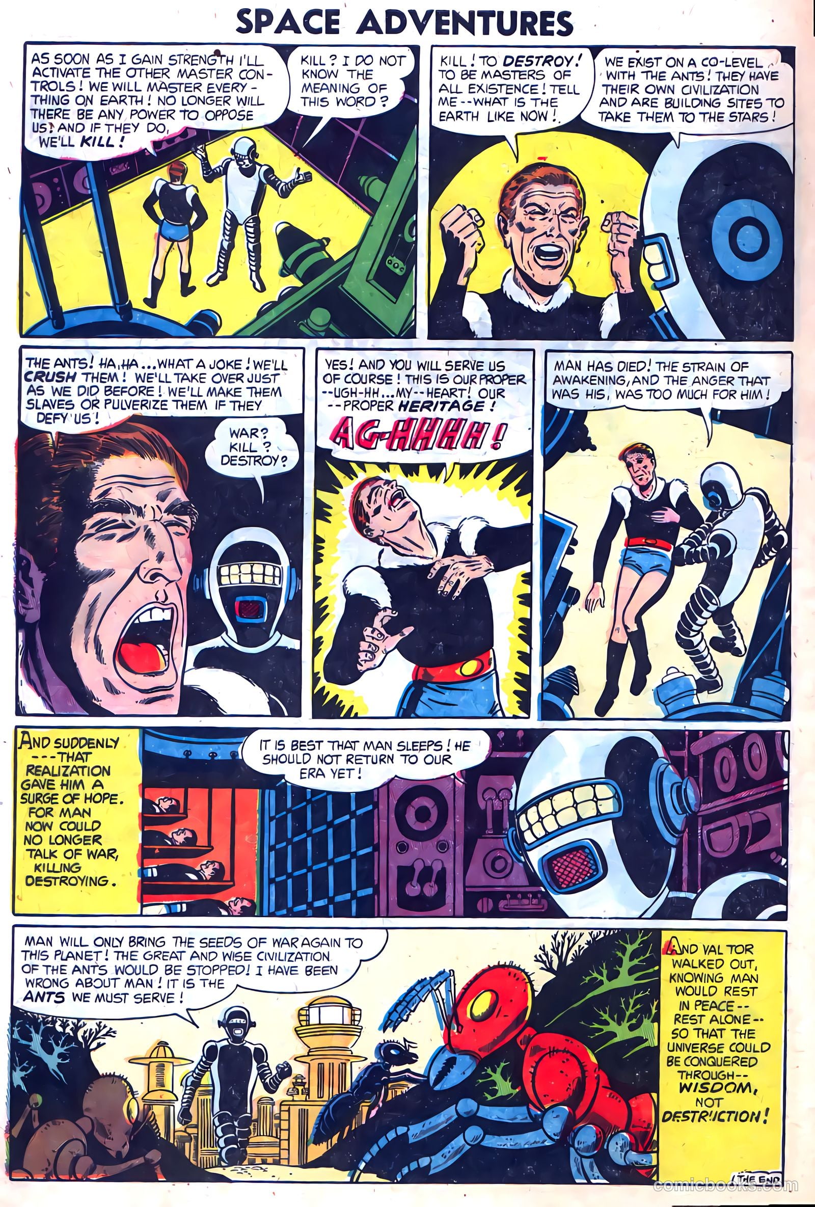 Space Adventures #13 (1954) — page 32 of 36