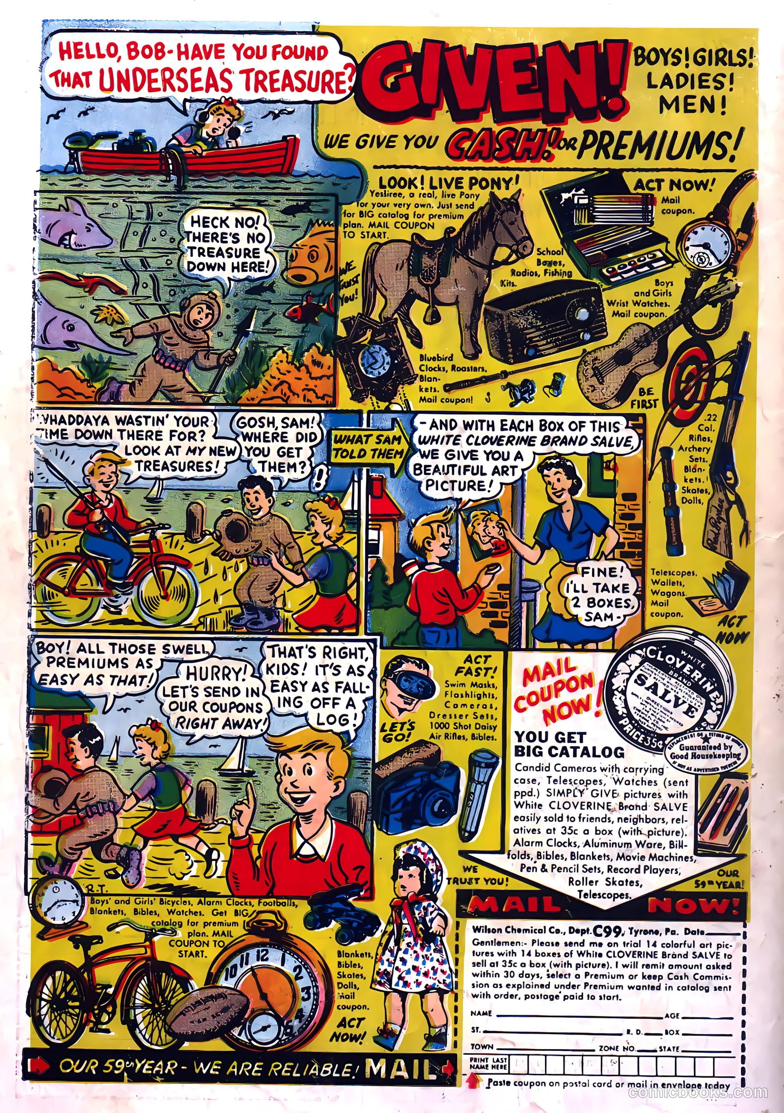 Space Adventures #13 (1954) — page 36 of 36