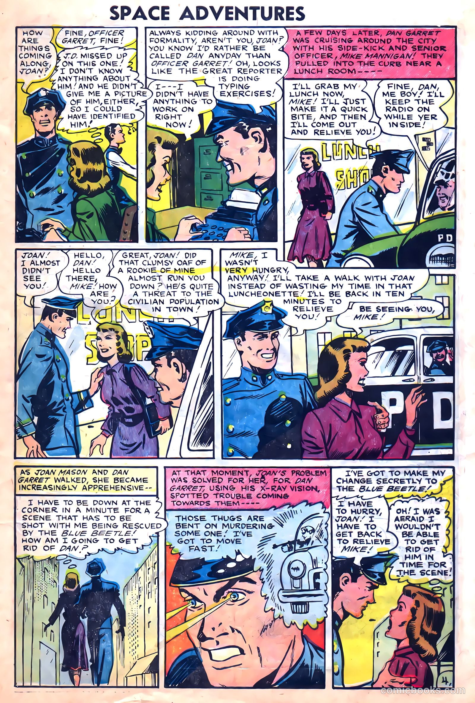 Space Adventures #14 (1955) — page 7 of 36