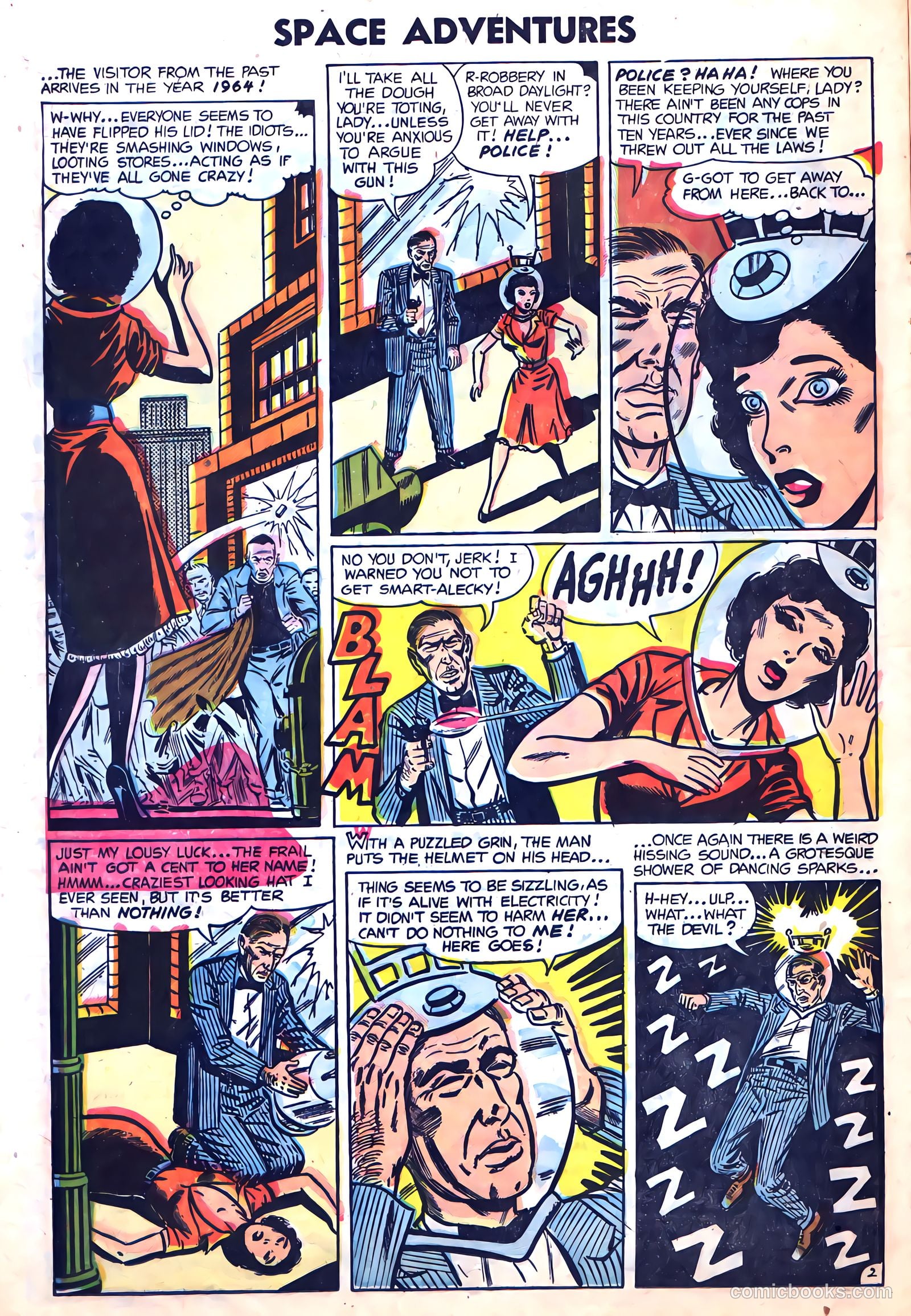 Space Adventures #14 (1955) — page 16 of 36