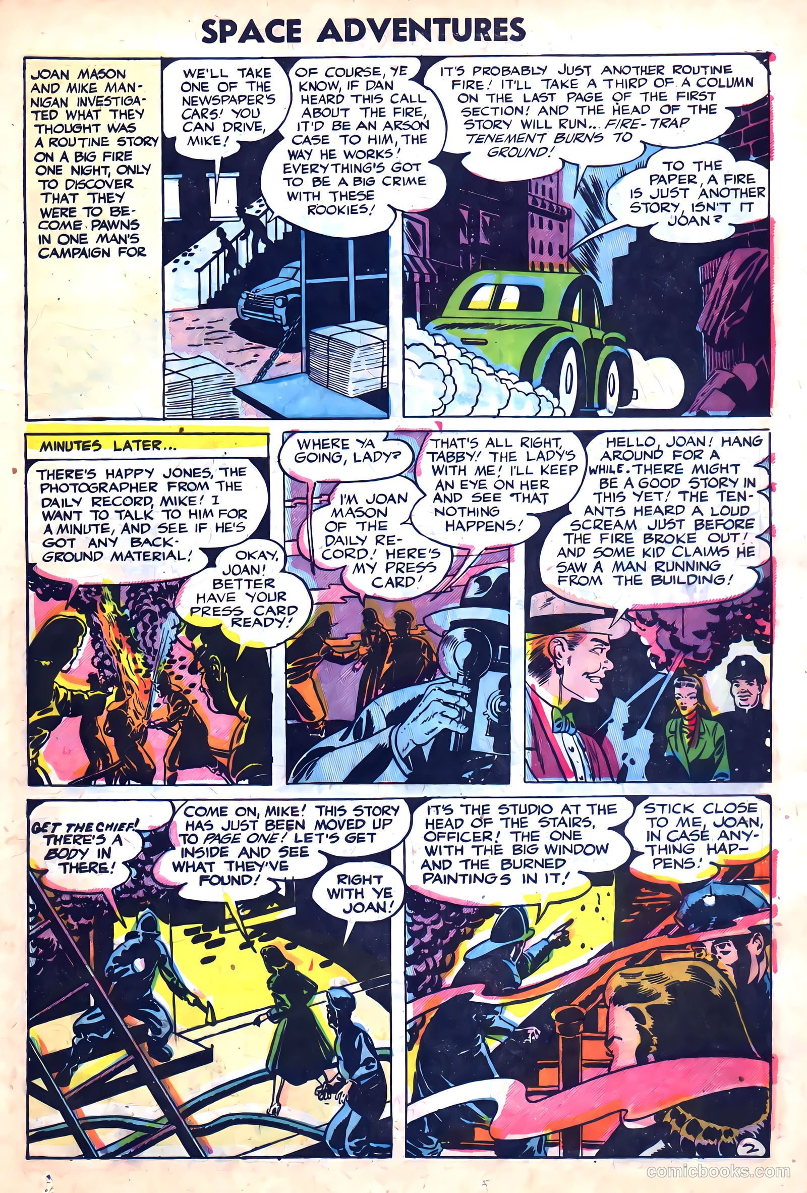 Space Adventures #14 (1955) — page 25 of 36
