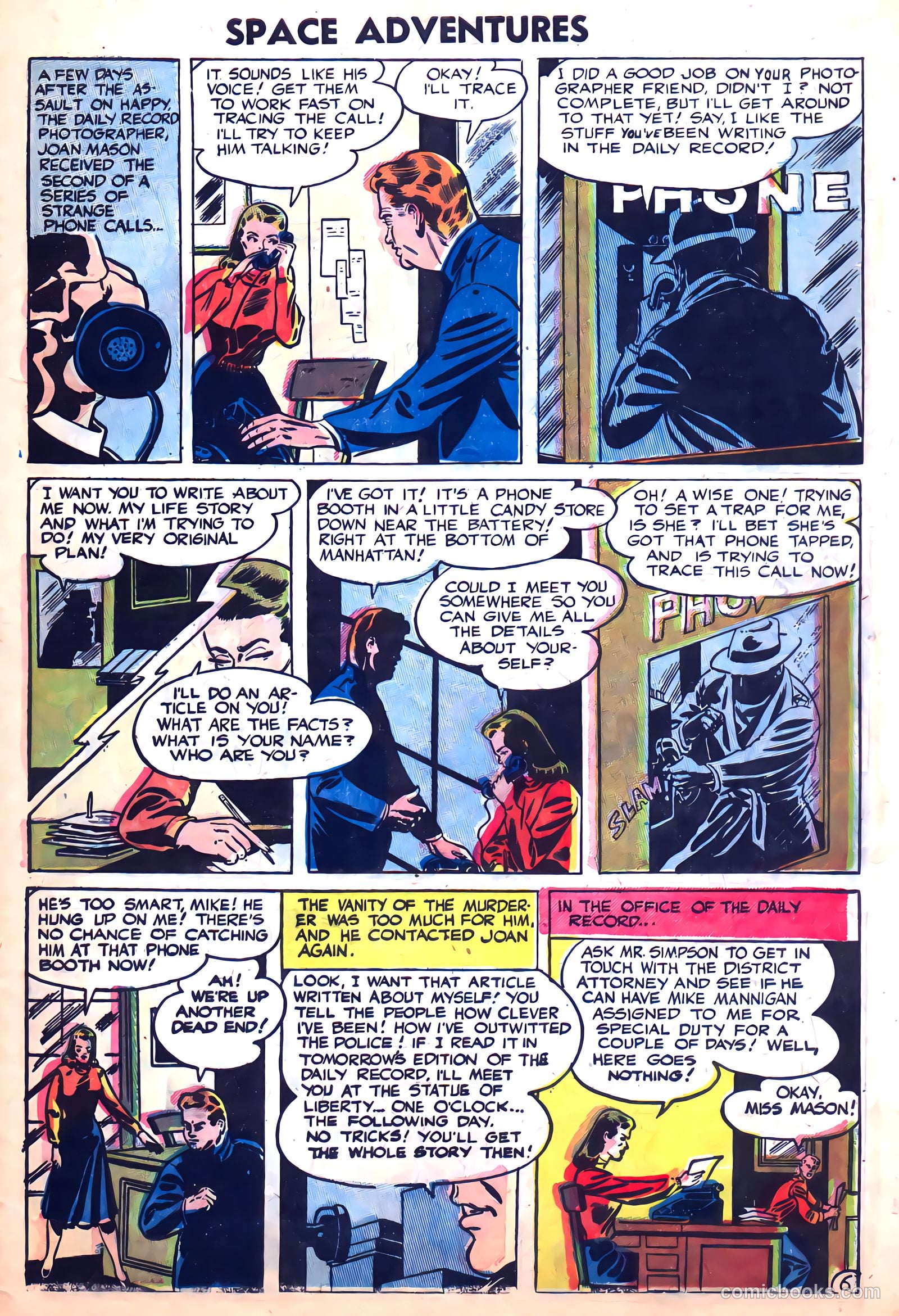 Space Adventures #14 (1955) — page 29 of 36