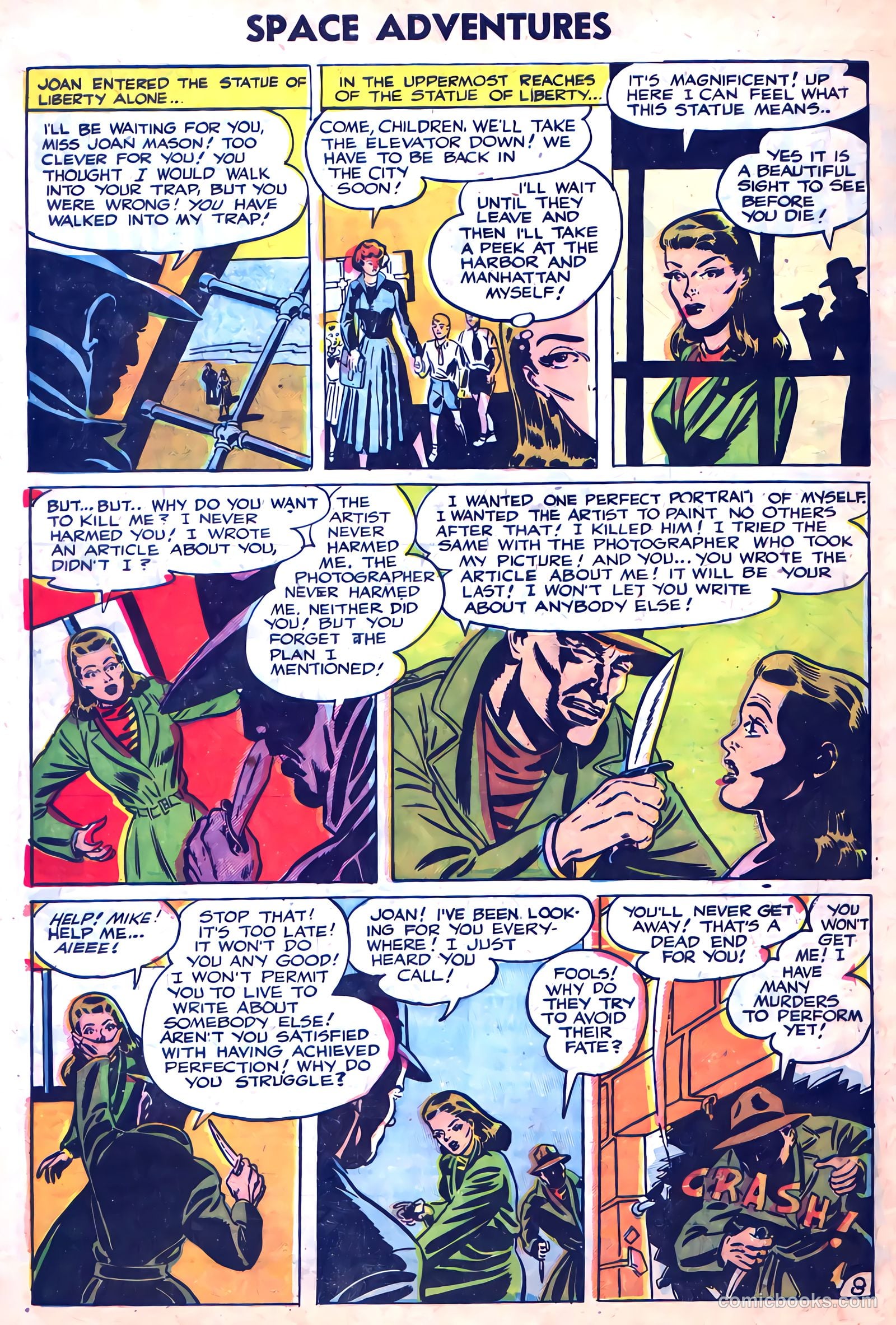 Space Adventures #14 (1955) — page 32 of 36