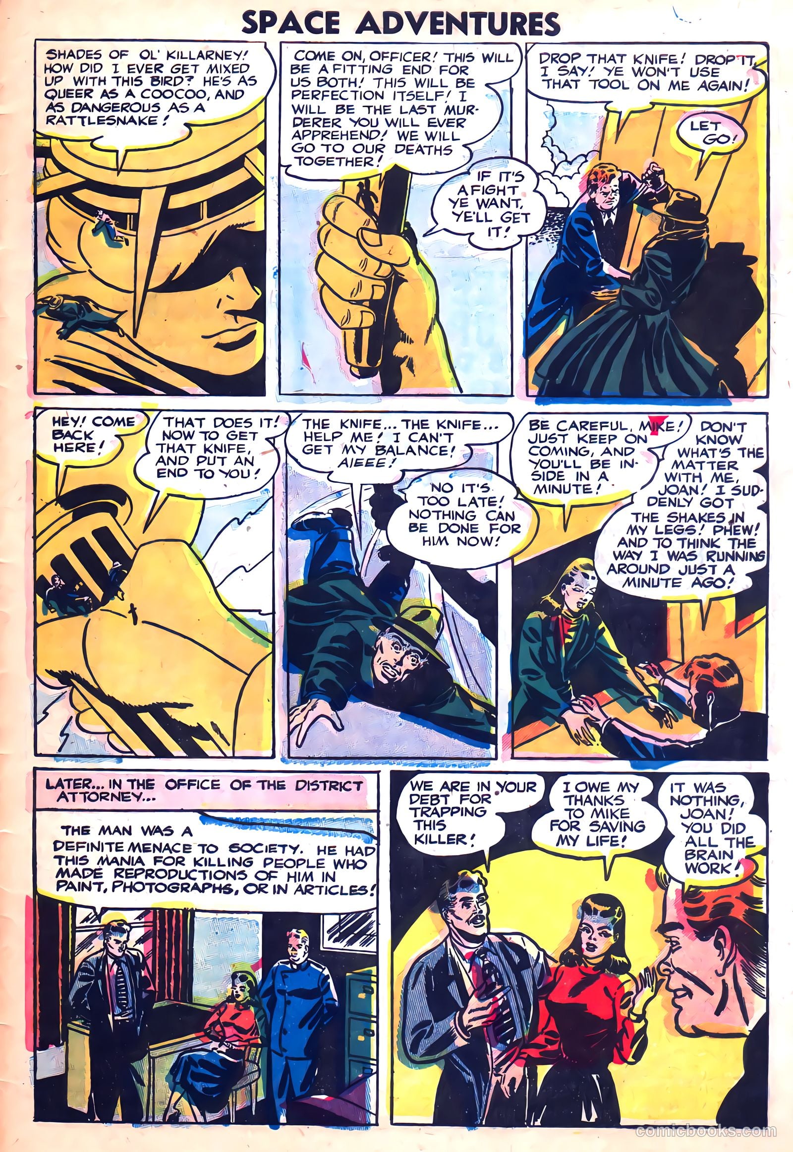 Space Adventures #14 (1955) — page 33 of 36