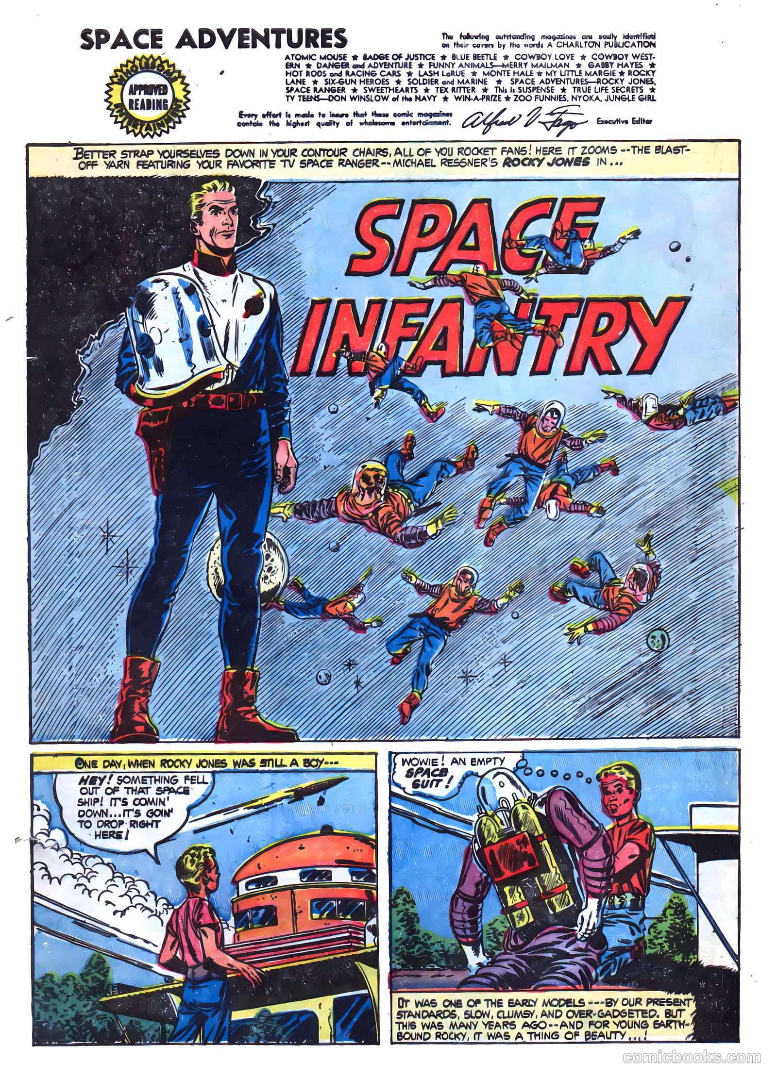 Space Adventures #15 (1955) — page 3 of 36