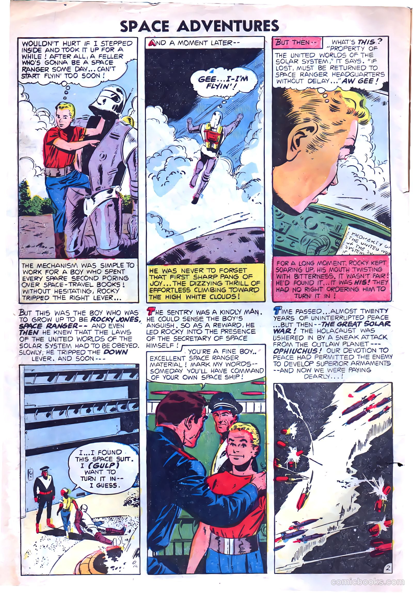 Space Adventures #15 (1955) — page 4 of 36