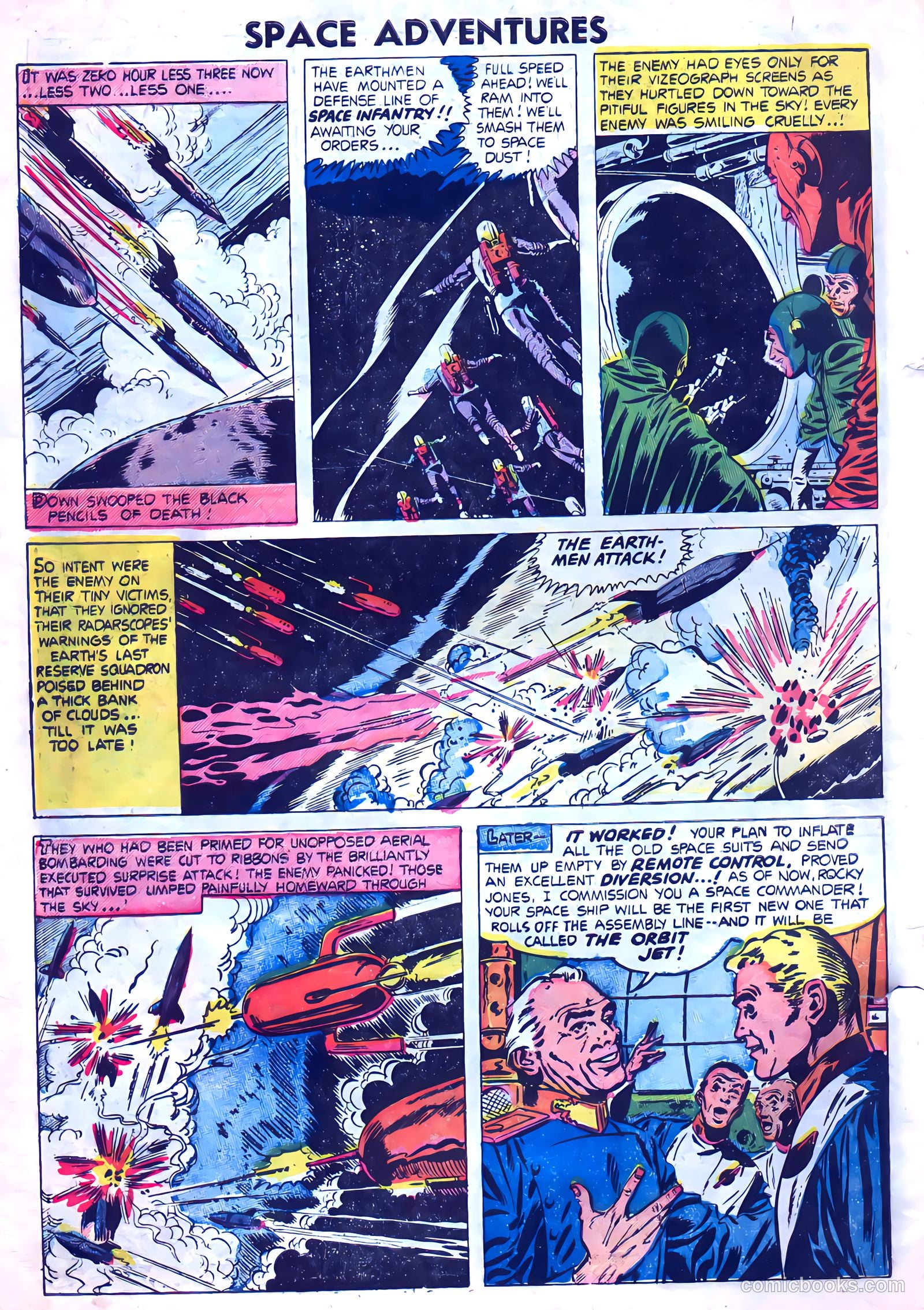 Space Adventures #15 (1955) — page 6 of 36