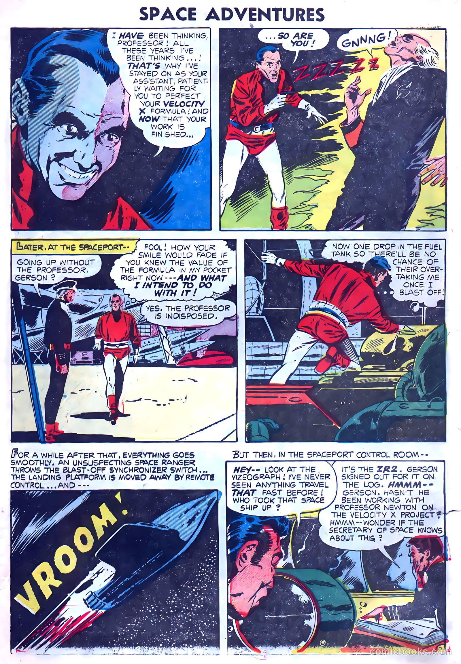 Space Adventures #15 (1955) — page 8 of 36