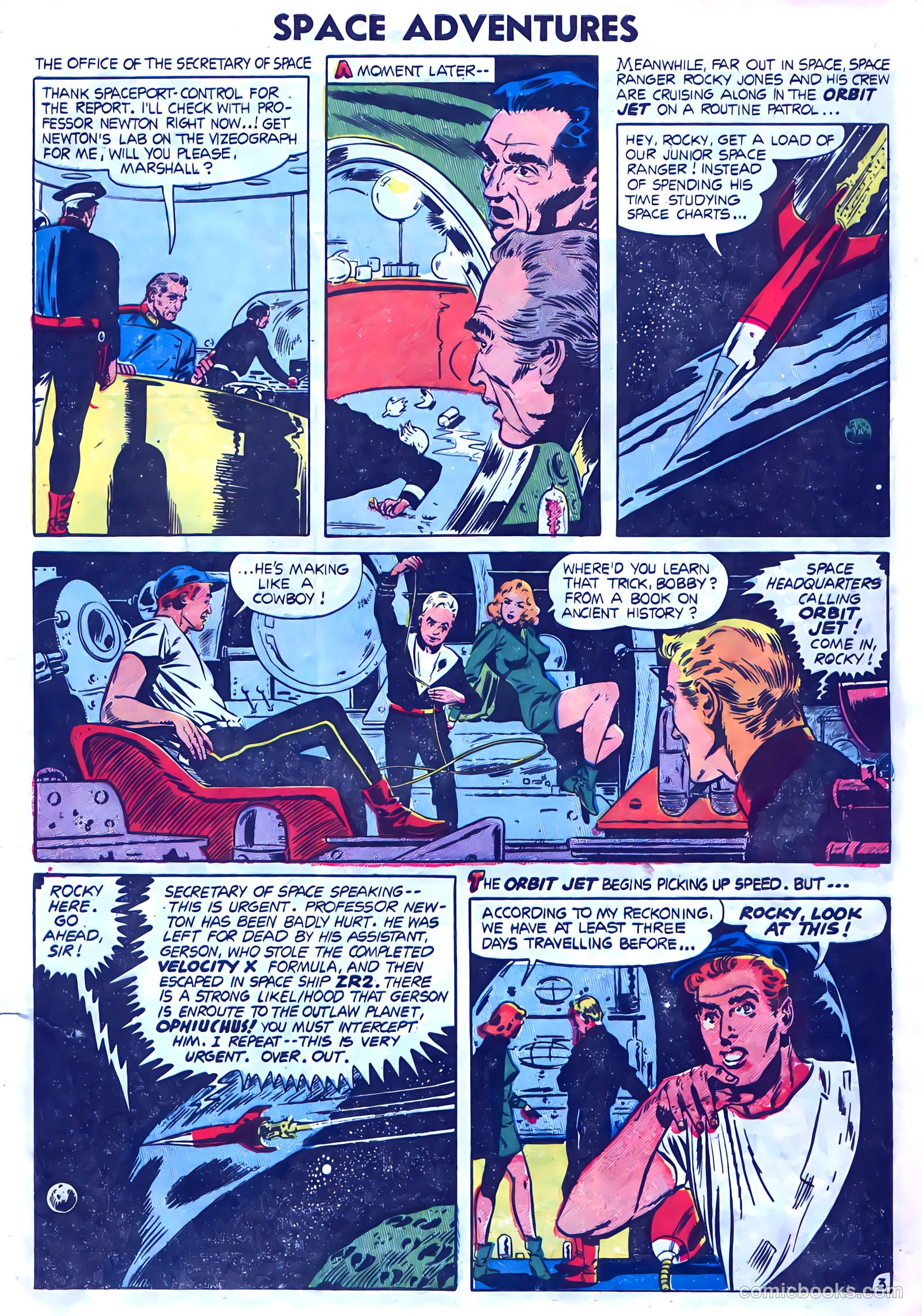 Space Adventures #15 (1955) — page 9 of 36