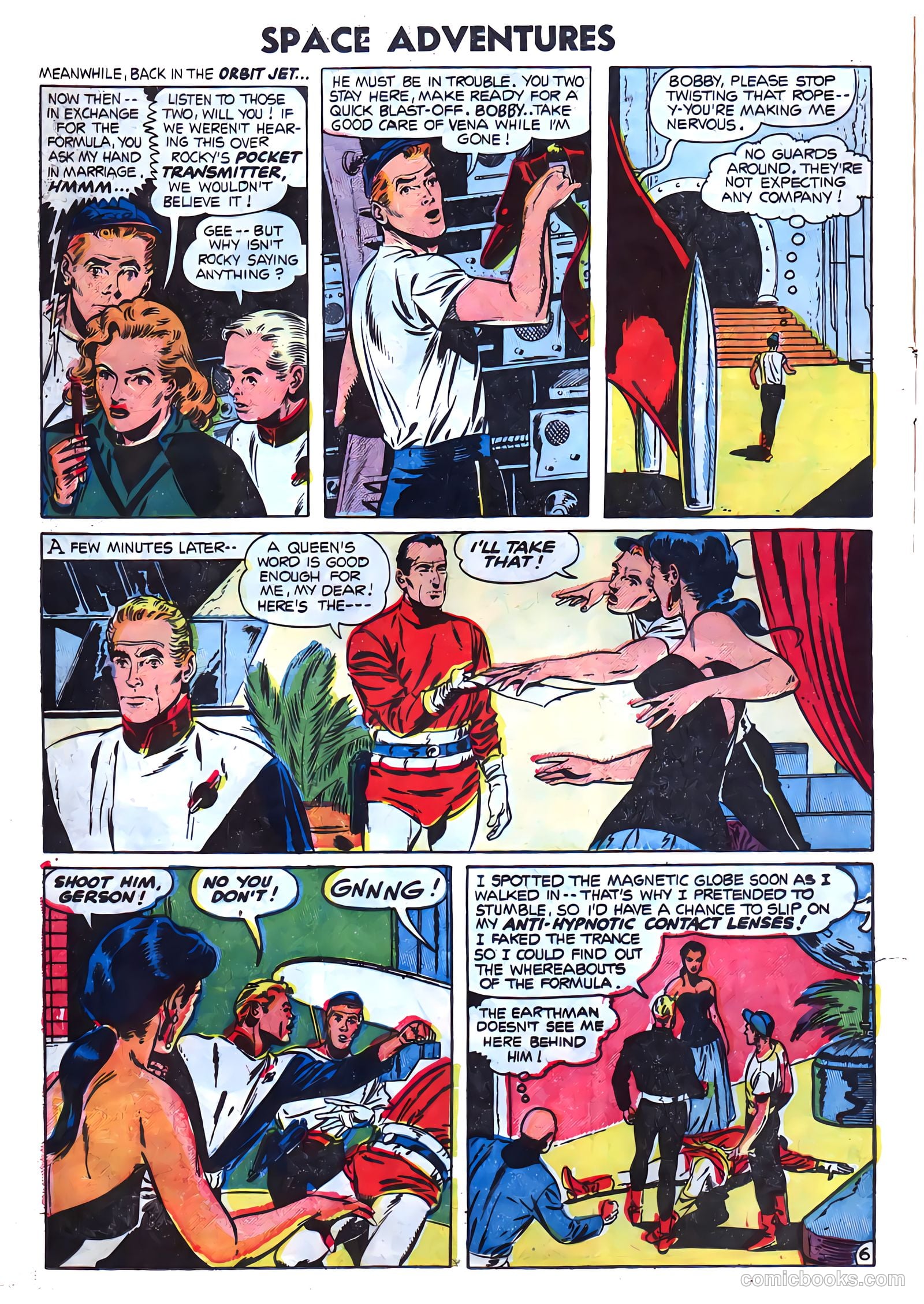 Space Adventures #15 (1955) — page 12 of 36