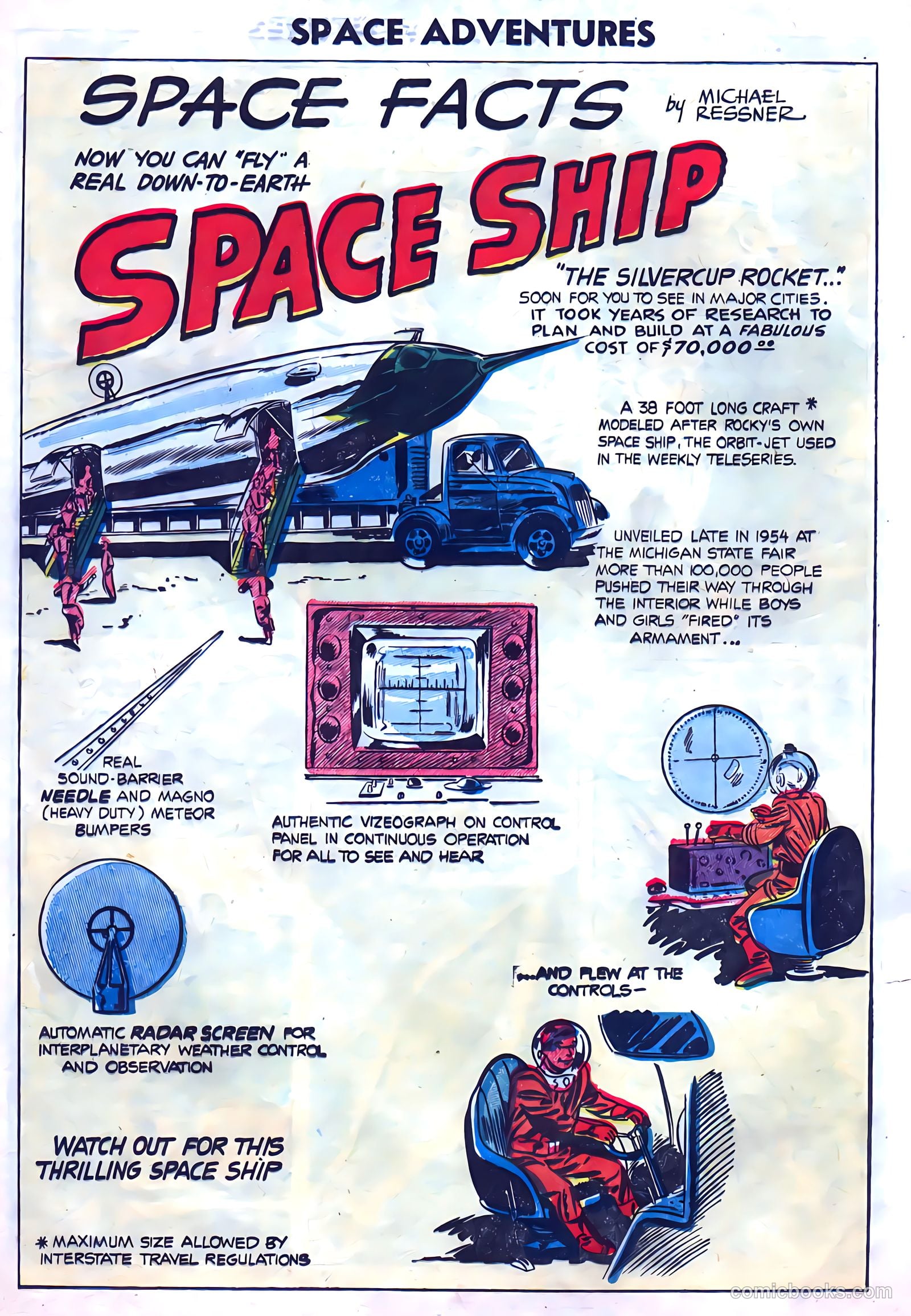 Space Adventures #15 (1955) — page 16 of 36
