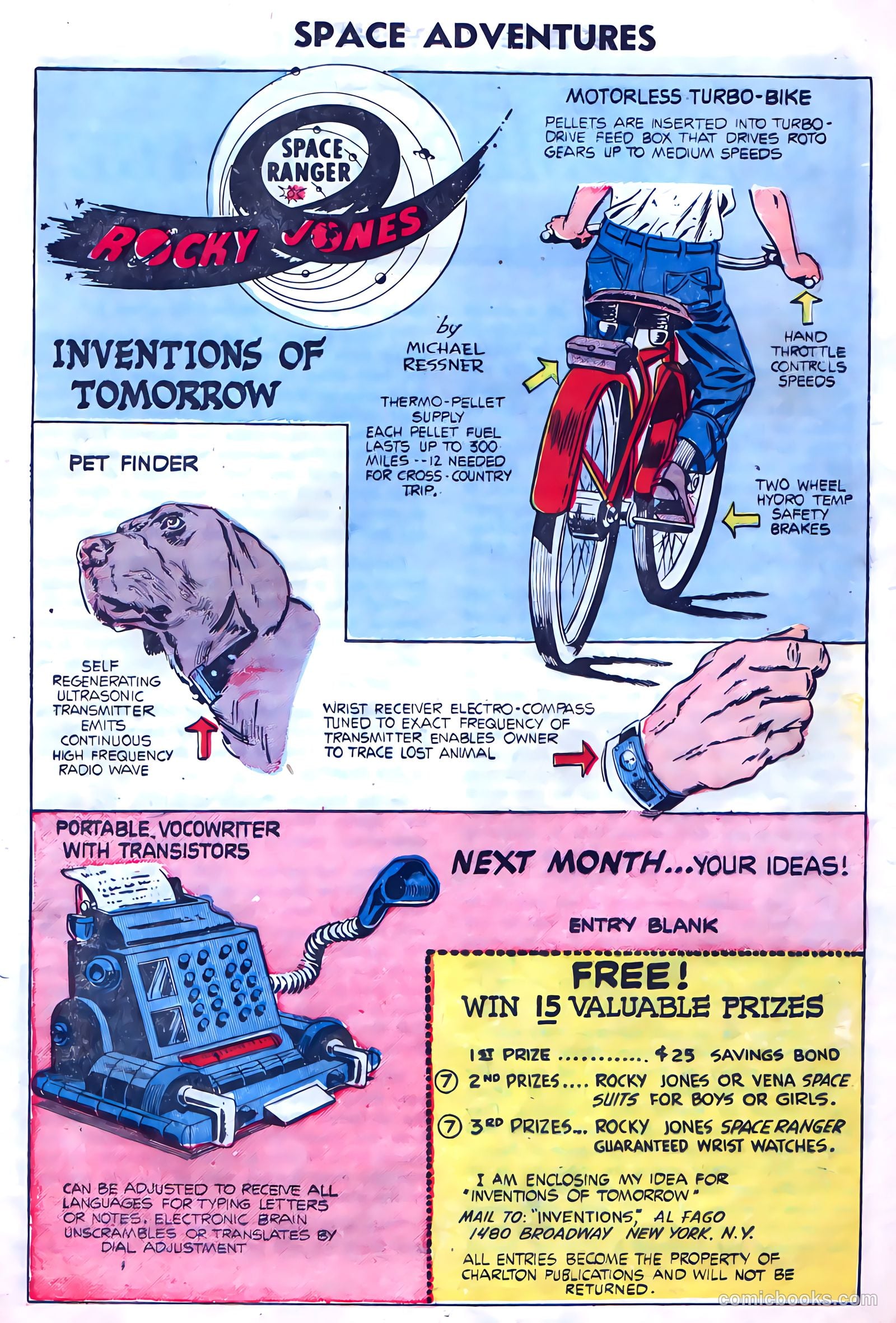 Space Adventures #15 (1955) — page 17 of 36