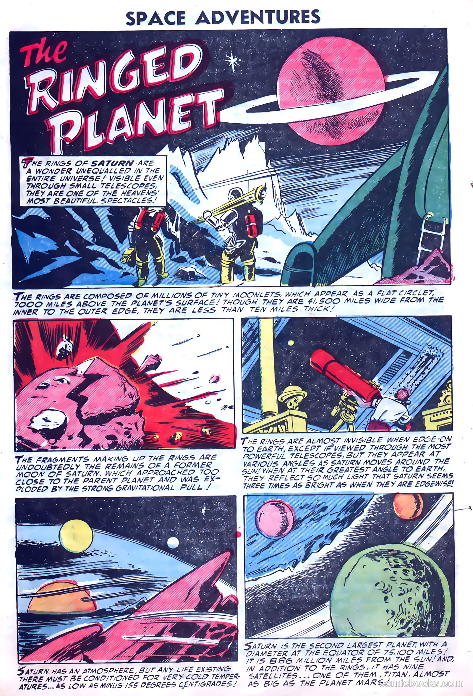 Space Adventures #15 (1955) — page 20 of 36