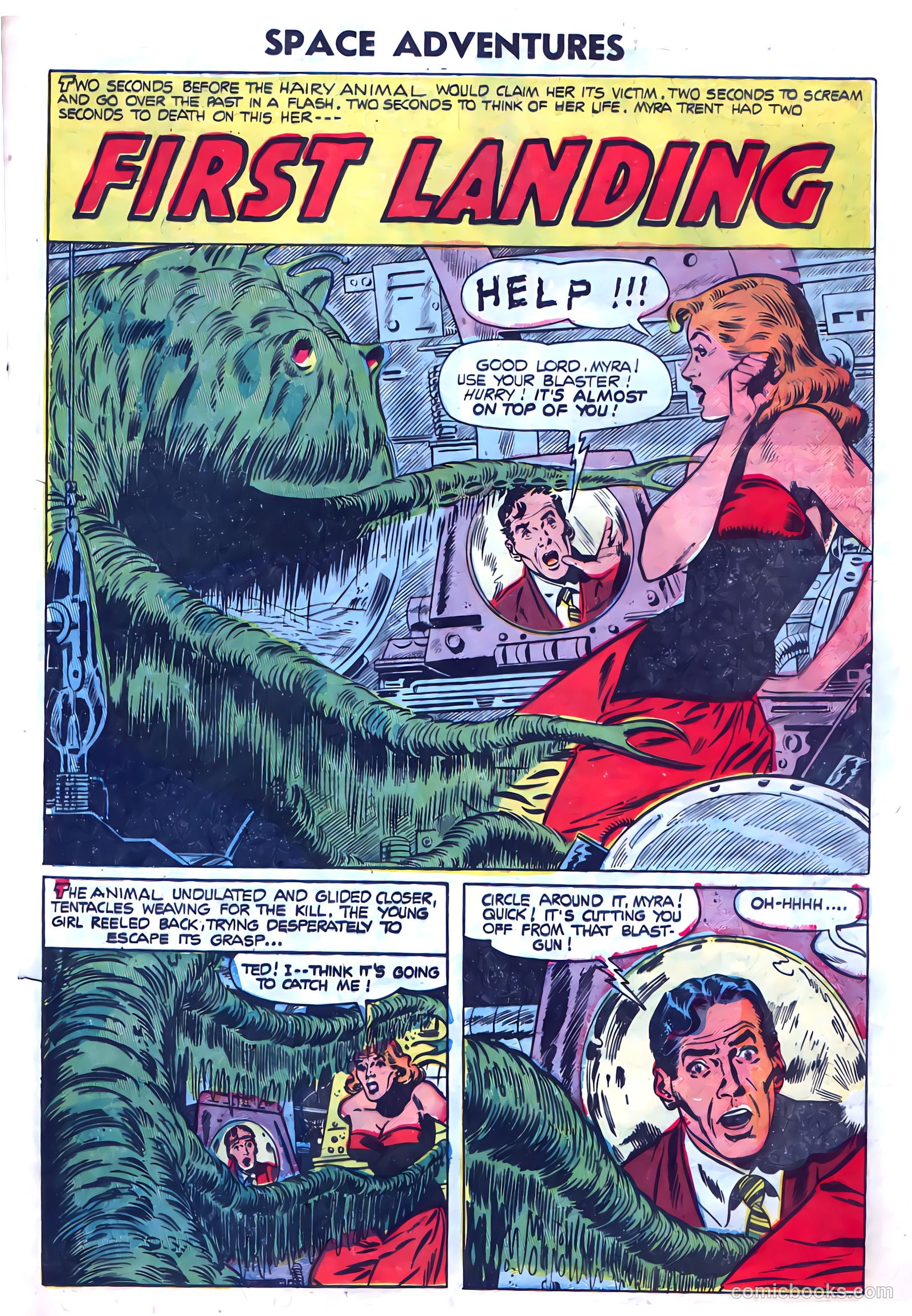 Space Adventures #15 (1955) — page 21 of 36