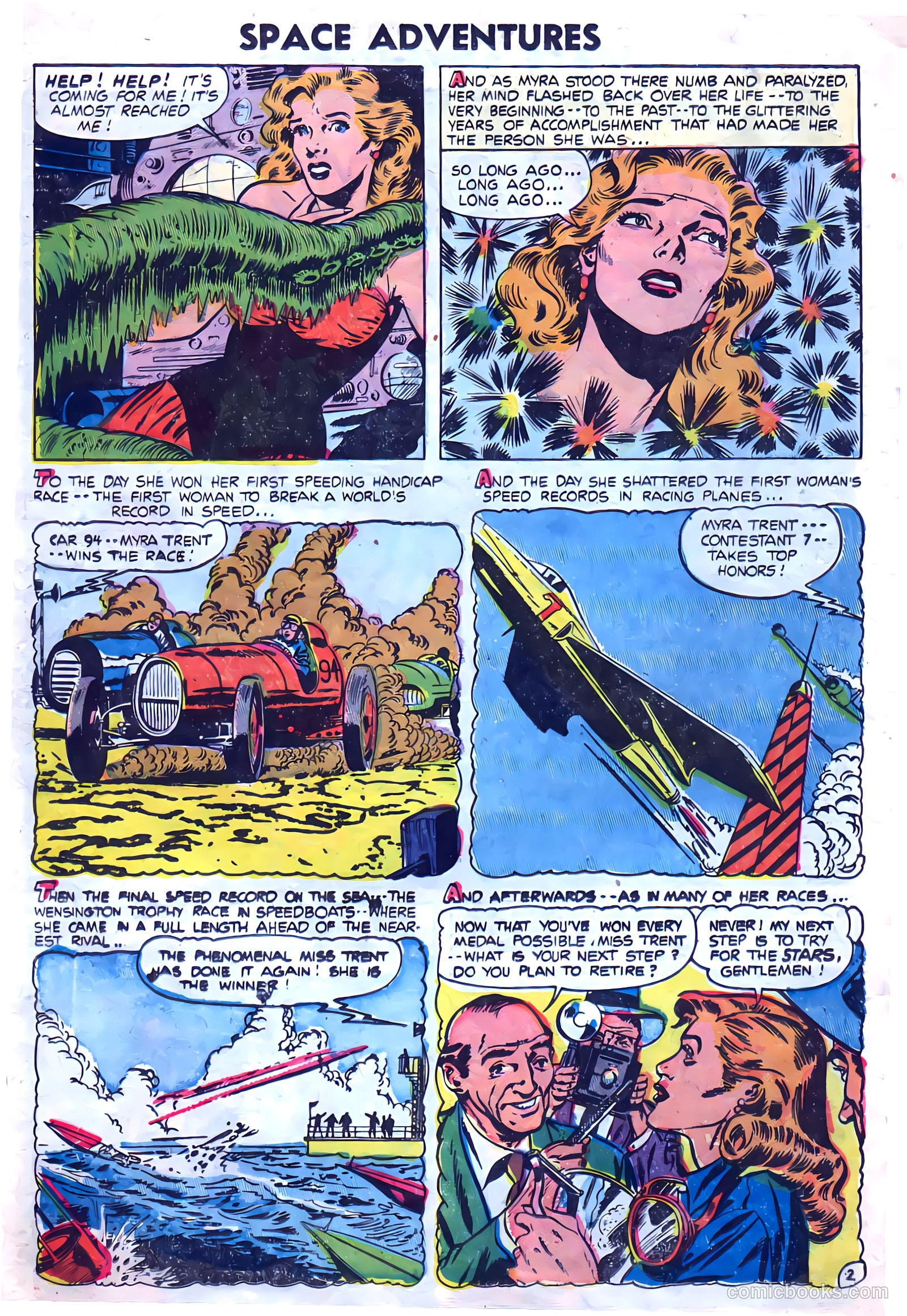 Space Adventures #15 (1955) — page 22 of 36