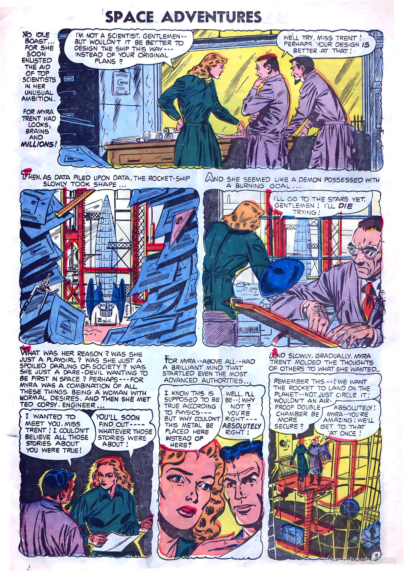 Space Adventures #15 (1955) — page 23 of 36