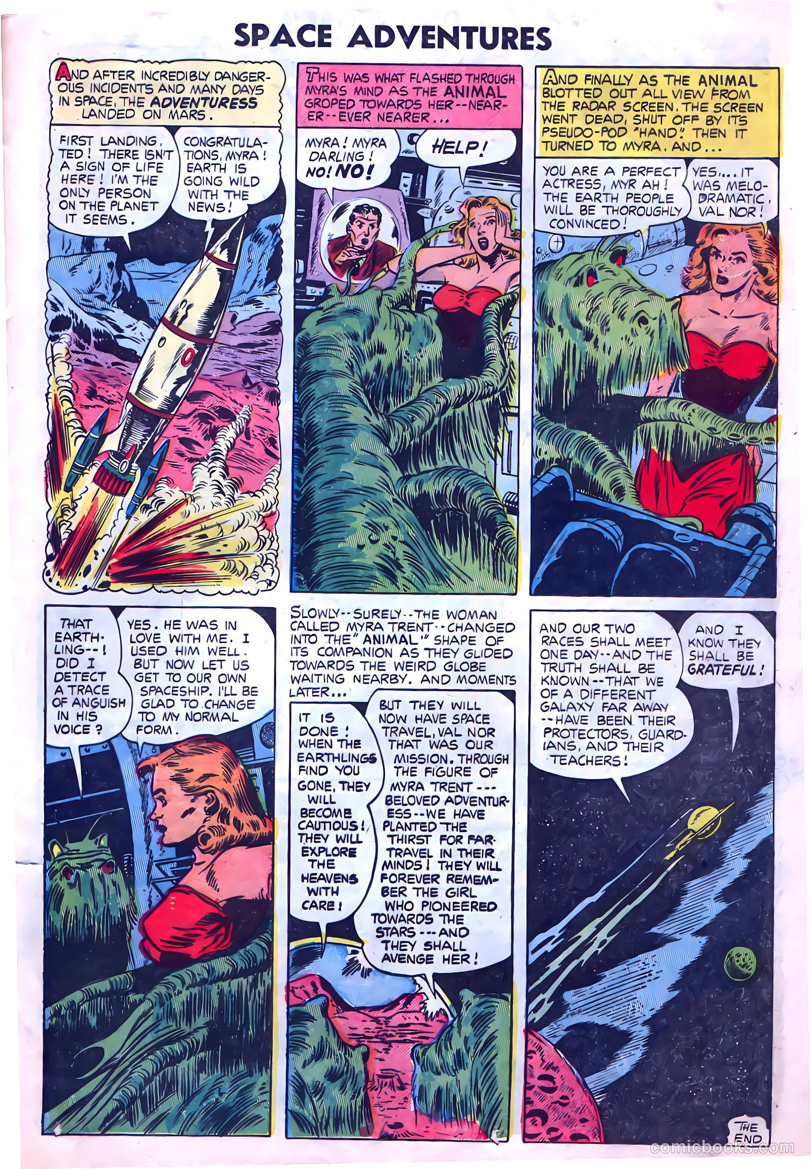 Space Adventures #15 (1955) — page 25 of 36