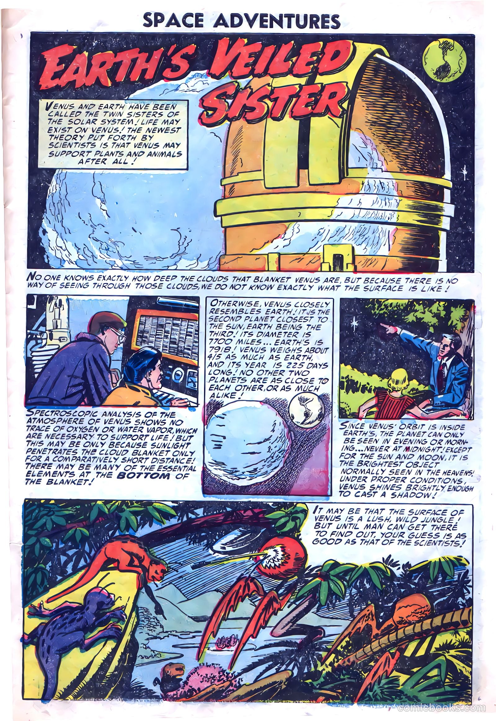 Space Adventures #15 (1955) — page 27 of 36