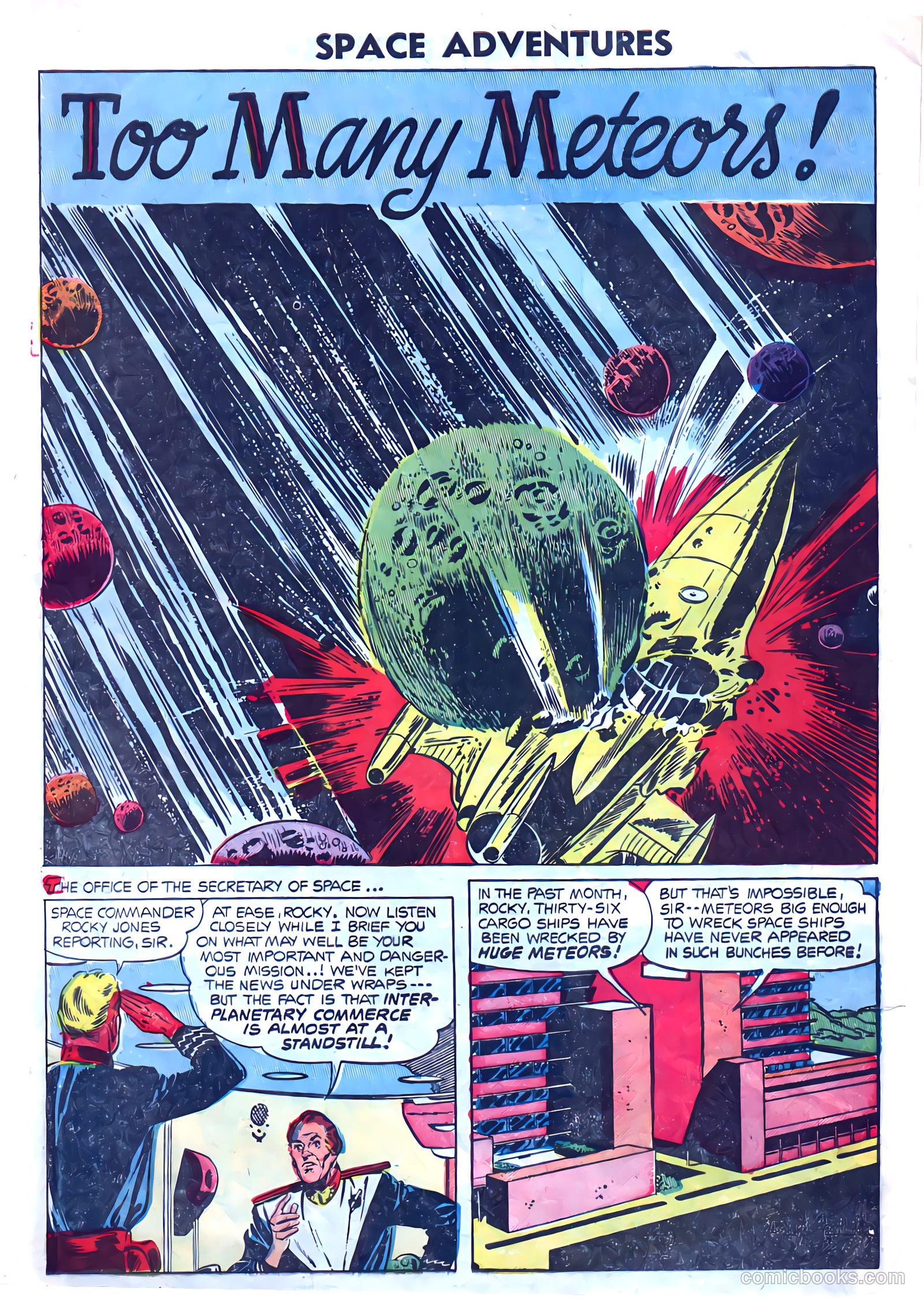 Space Adventures #15 (1955) — page 28 of 36