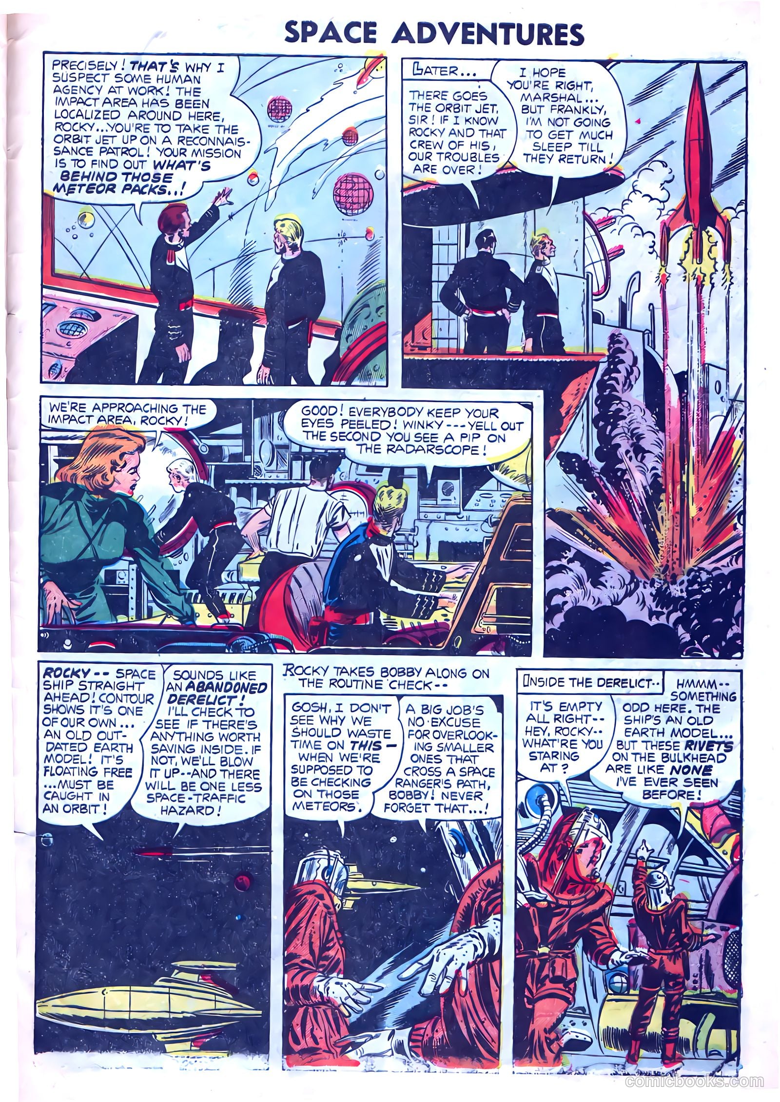Space Adventures #15 (1955) — page 29 of 36