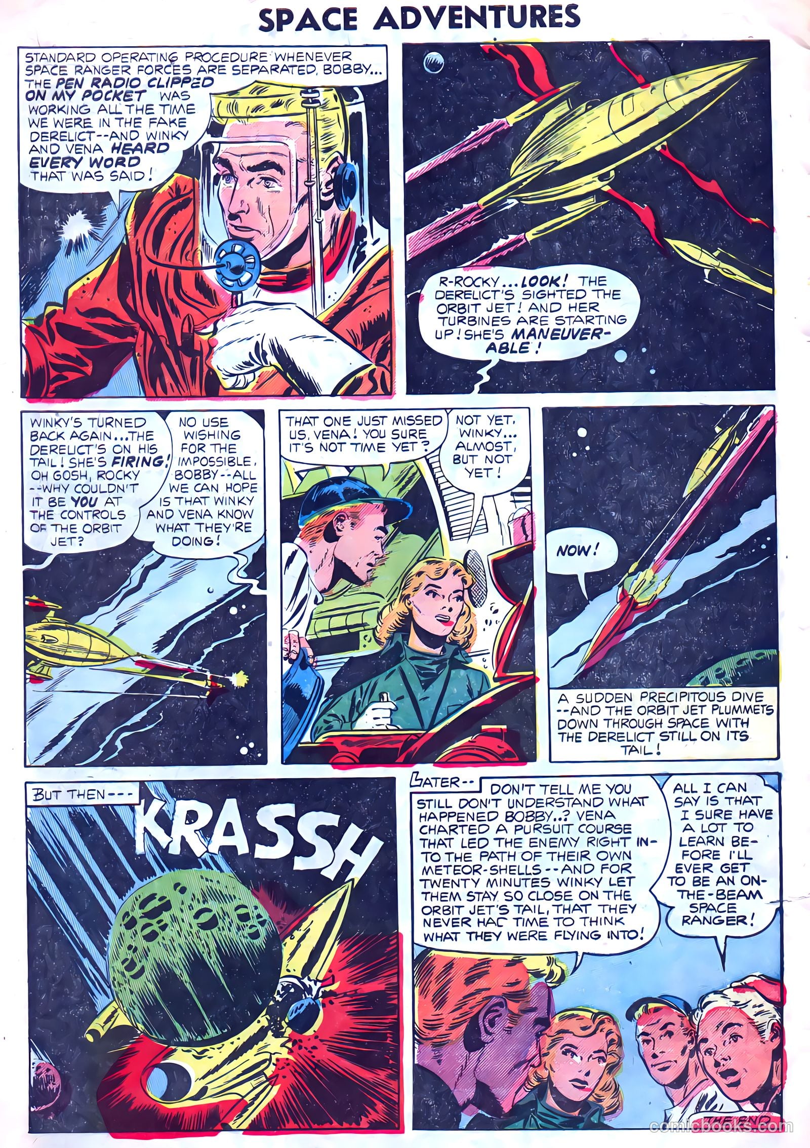 Space Adventures #15 (1955) — page 32 of 36