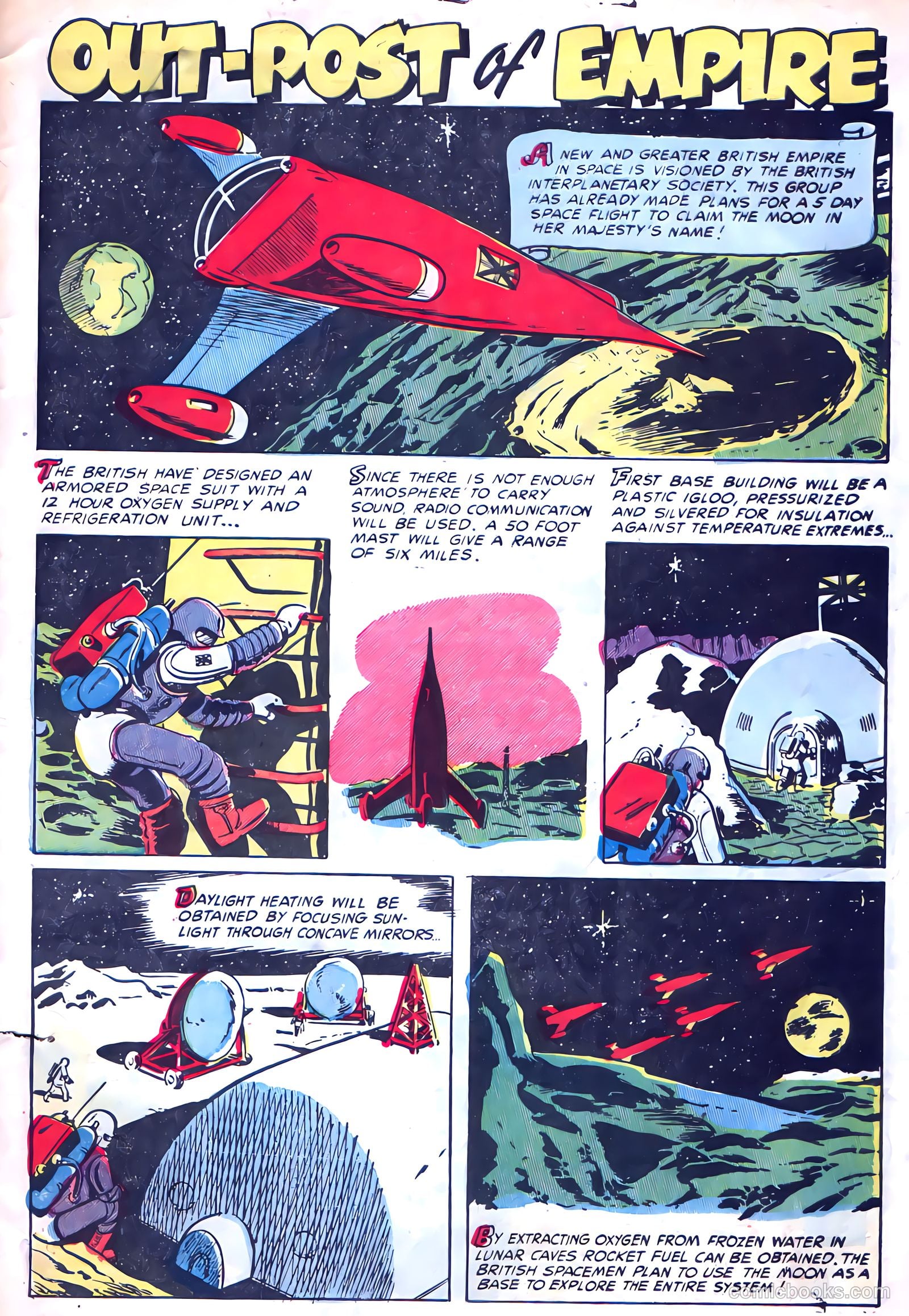 Space Adventures #15 (1955) — page 33 of 36