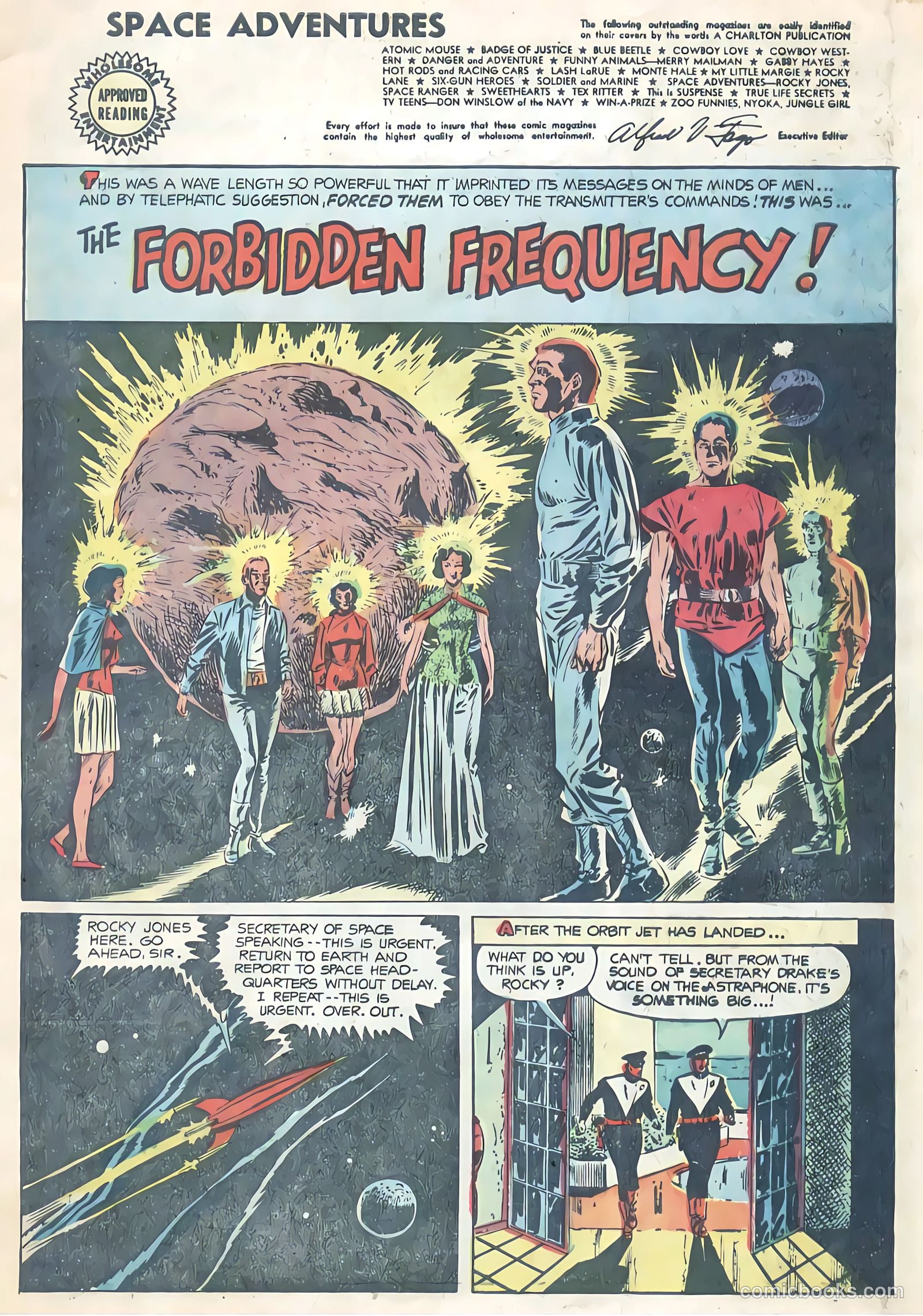 Space Adventures #16 (1955) — page 3 of 36