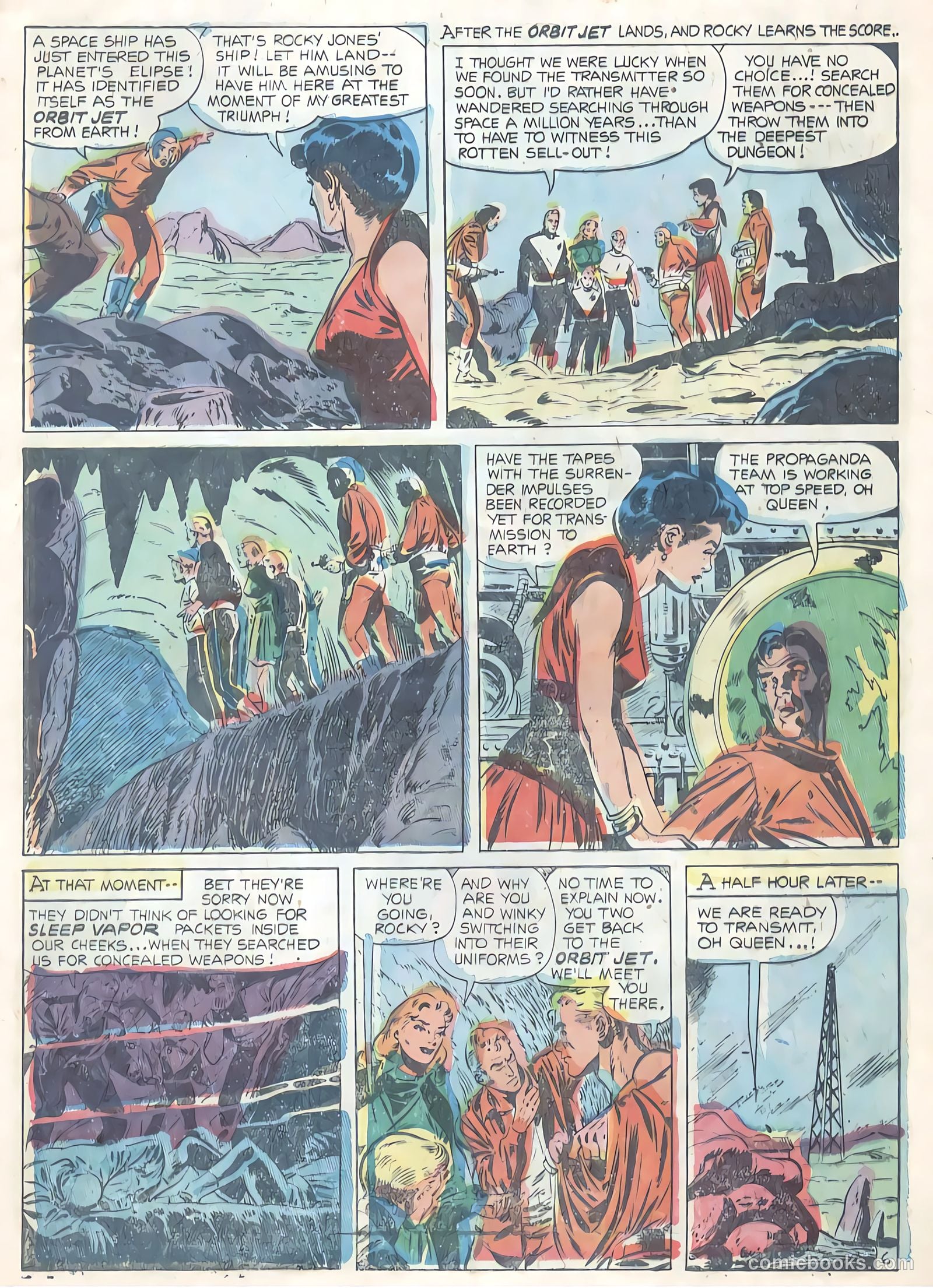 Space Adventures #16 (1955) — page 9 of 36