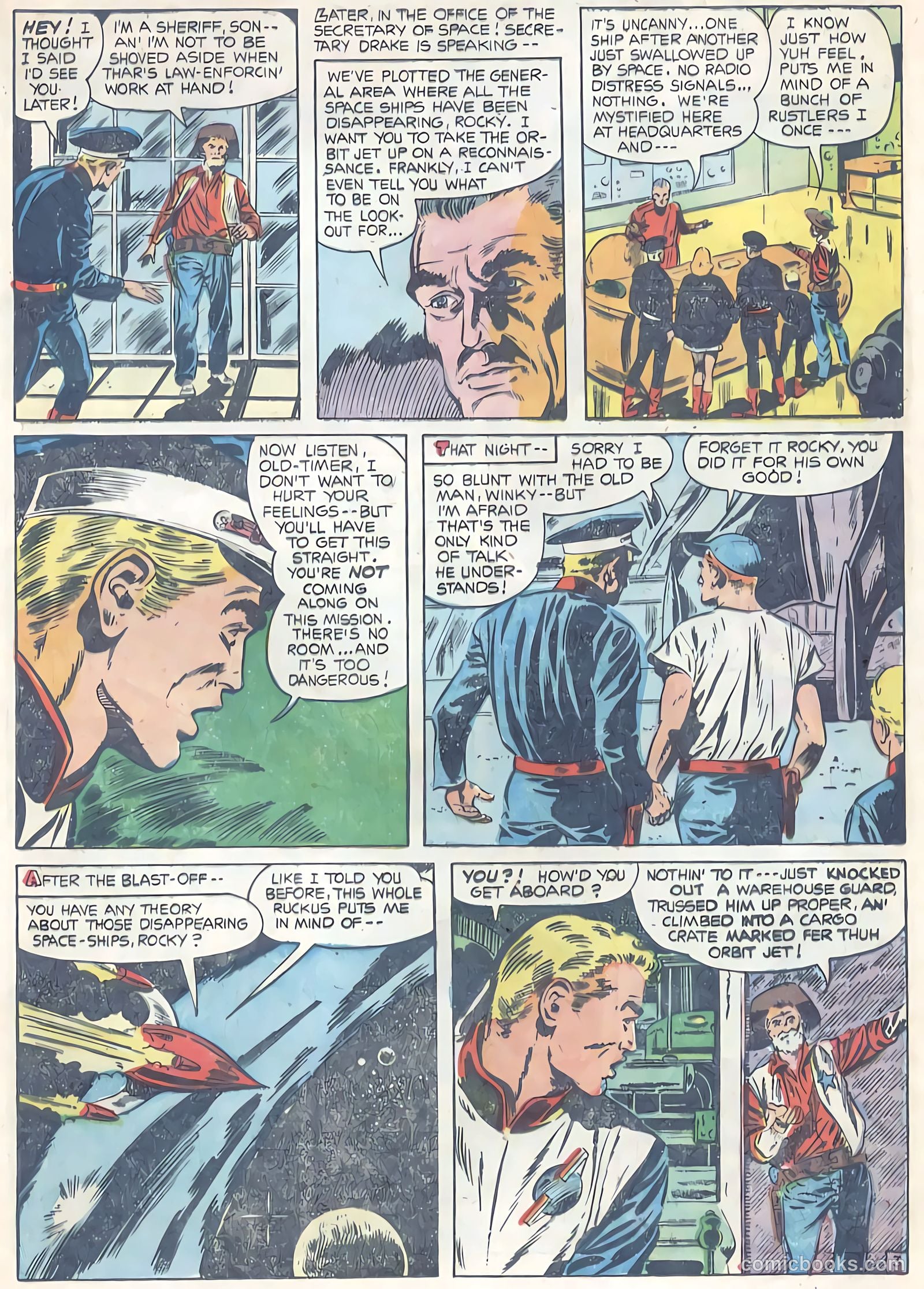 Space Adventures #16 (1955) — page 13 of 36