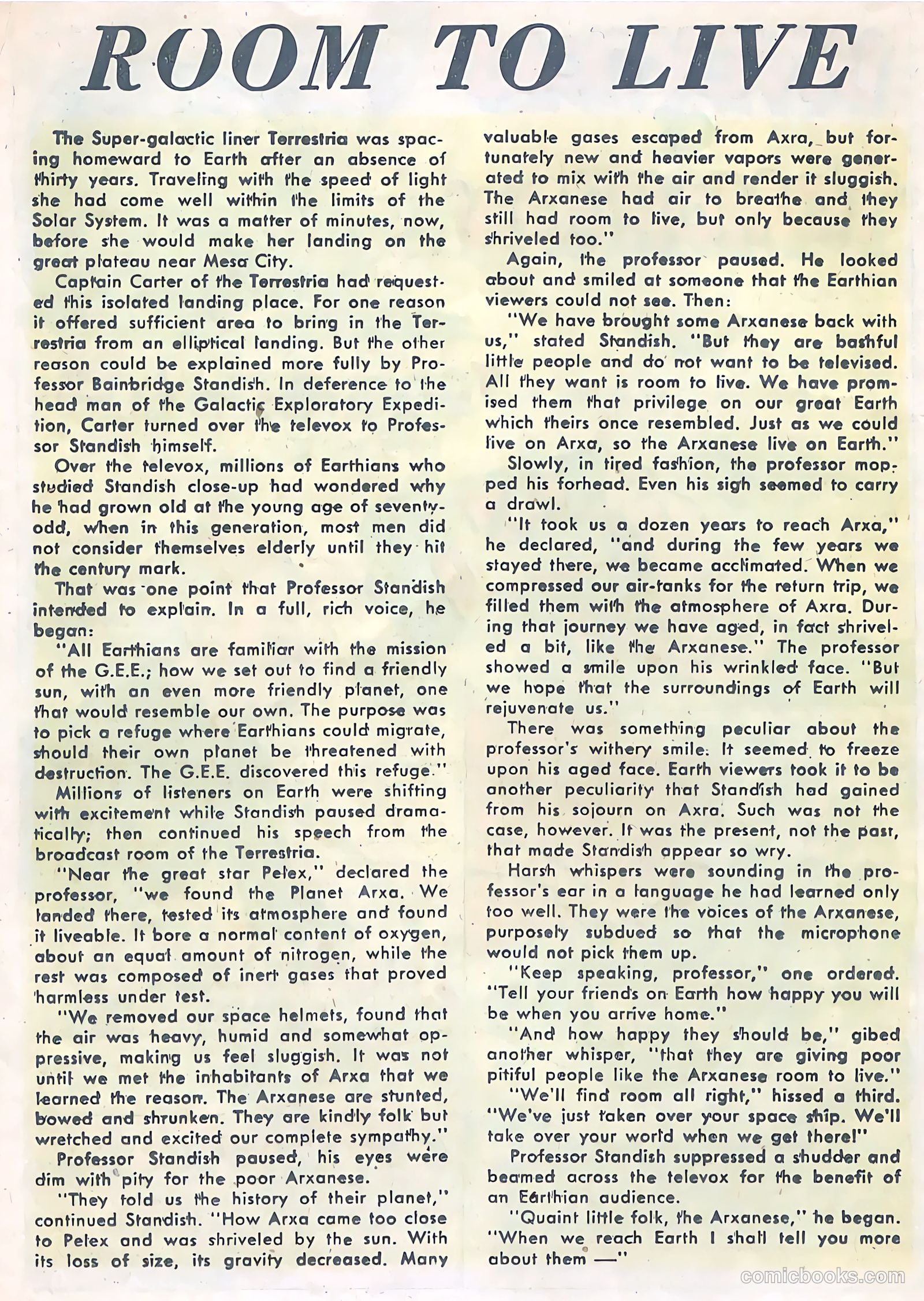 Space Adventures #16 (1955) — page 20 of 36