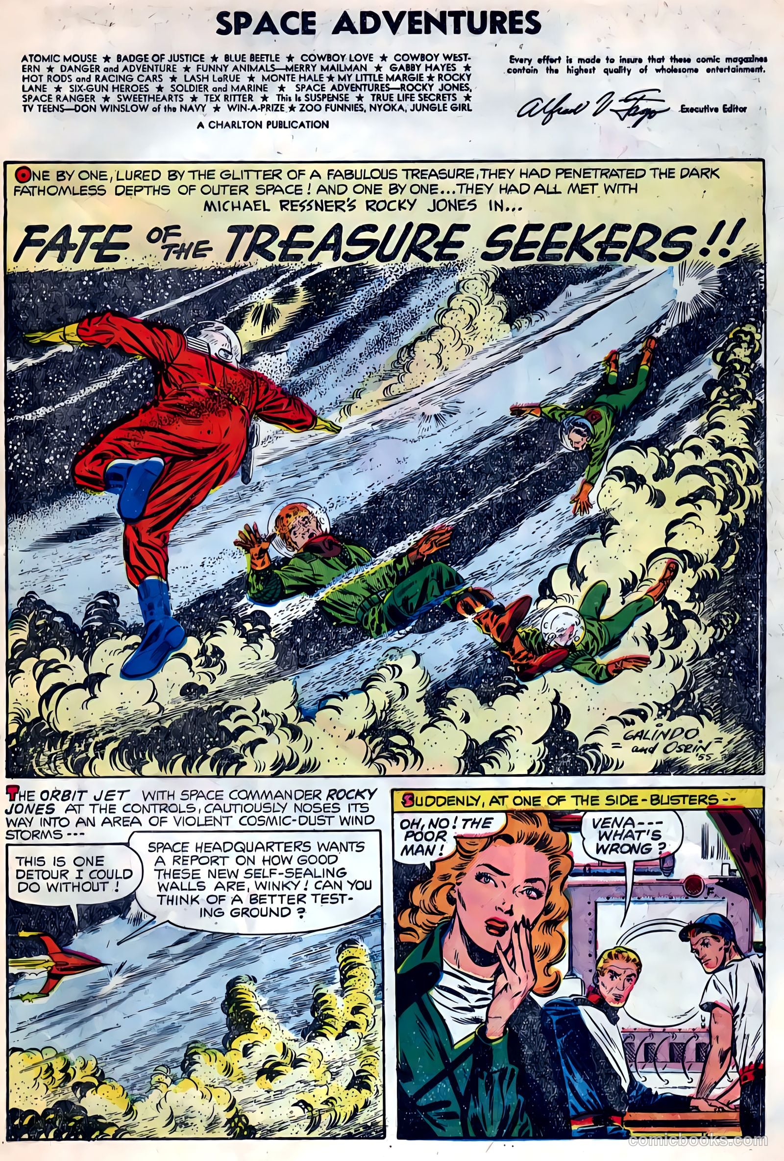 Space Adventures #17 (1955) — page 3 of 36
