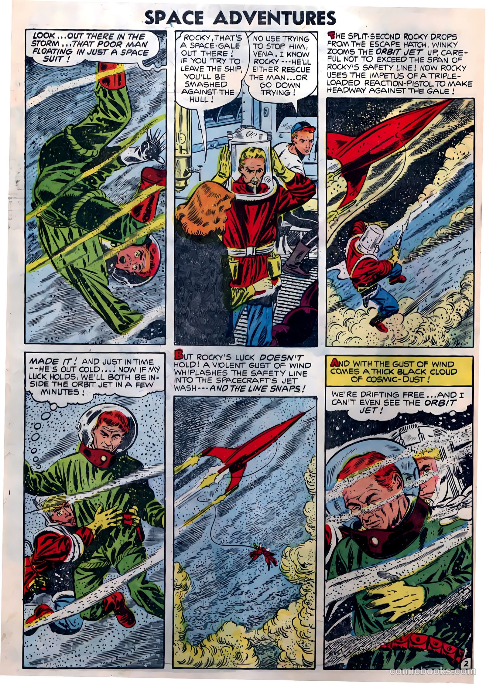 Space Adventures #17 (1955) — page 4 of 36