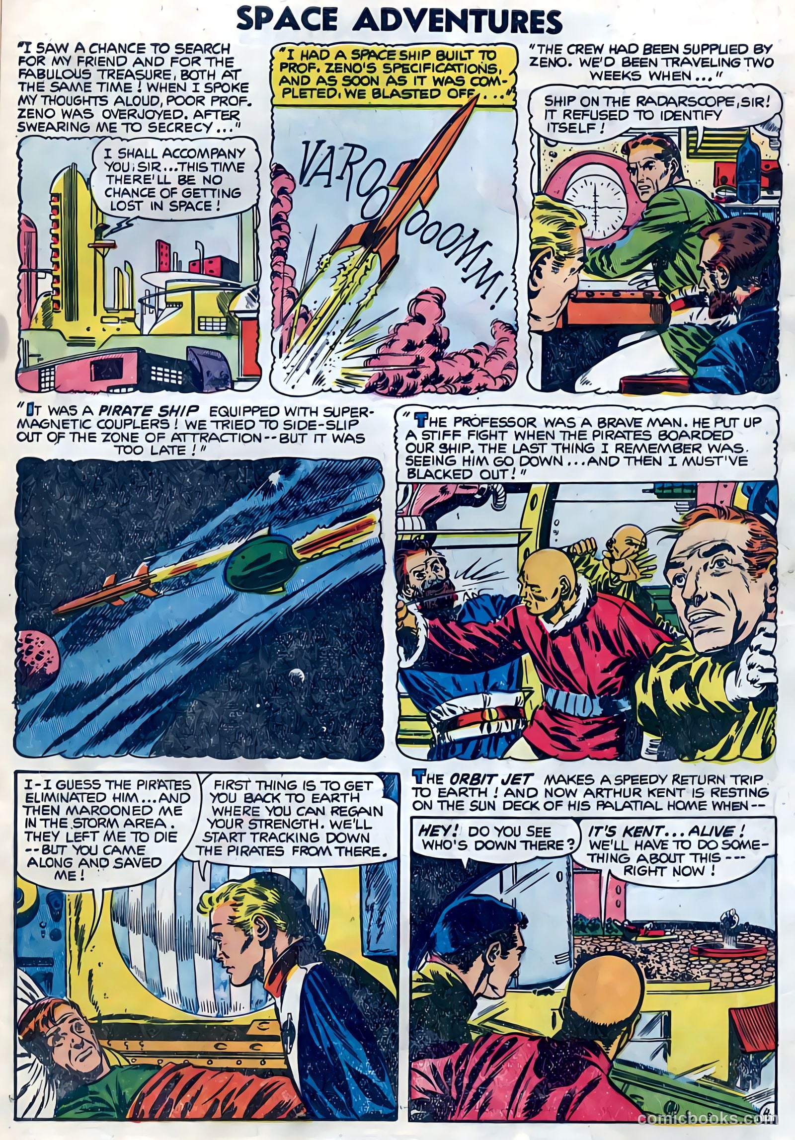 Space Adventures #17 (1955) — page 7 of 36