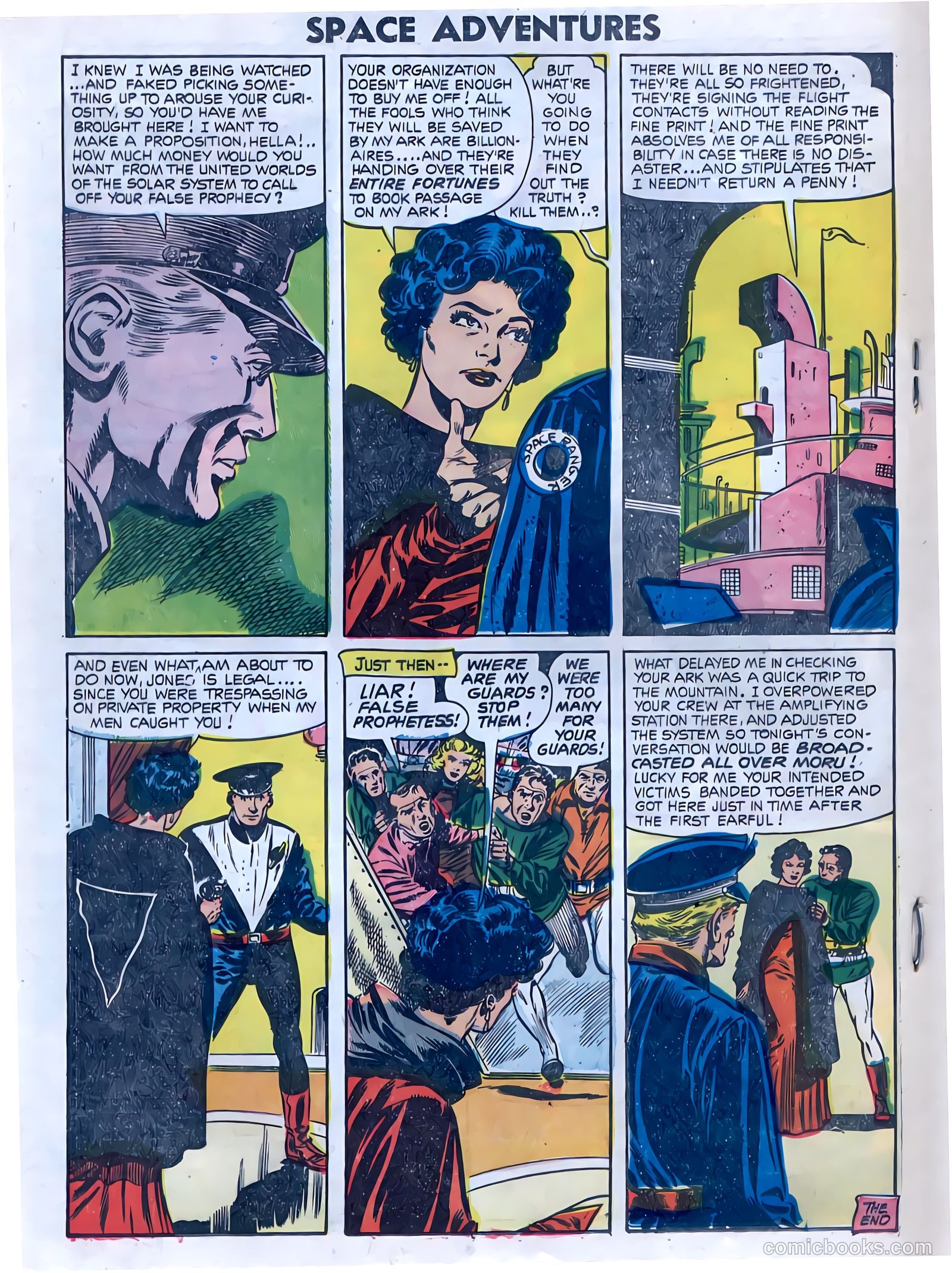 Space Adventures #17 (1955) — page 18 of 36