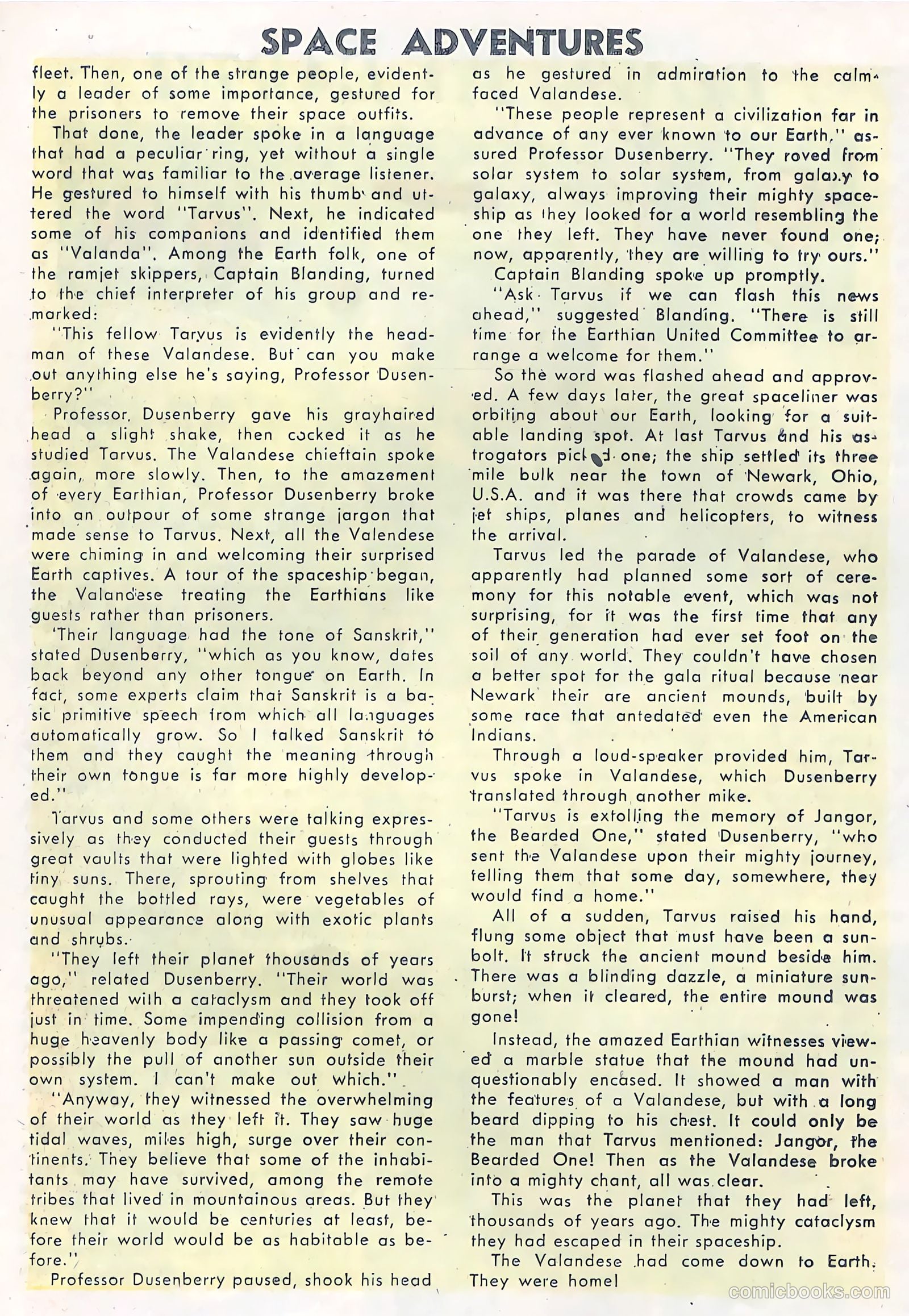 Space Adventures #17 (1955) — page 20 of 36