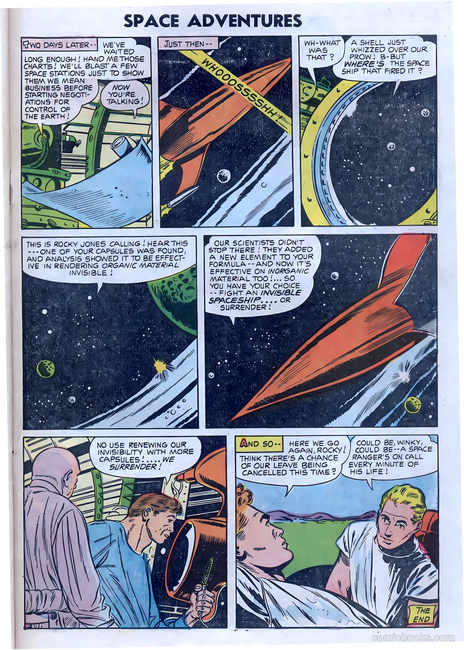 Space Adventures #17 (1955) — page 27 of 36