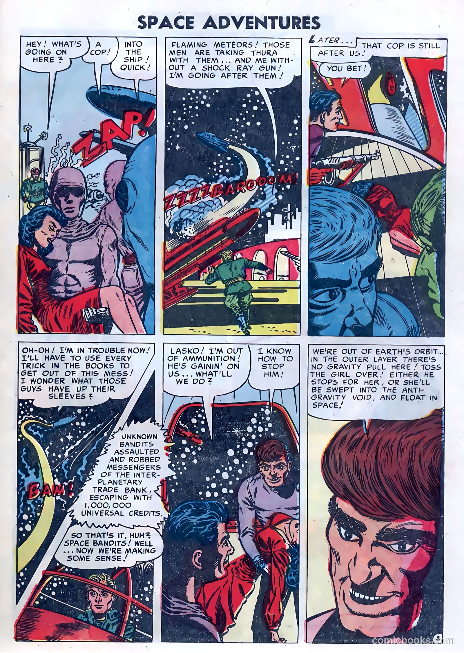 Space Adventures #17 (1955) — page 29 of 36