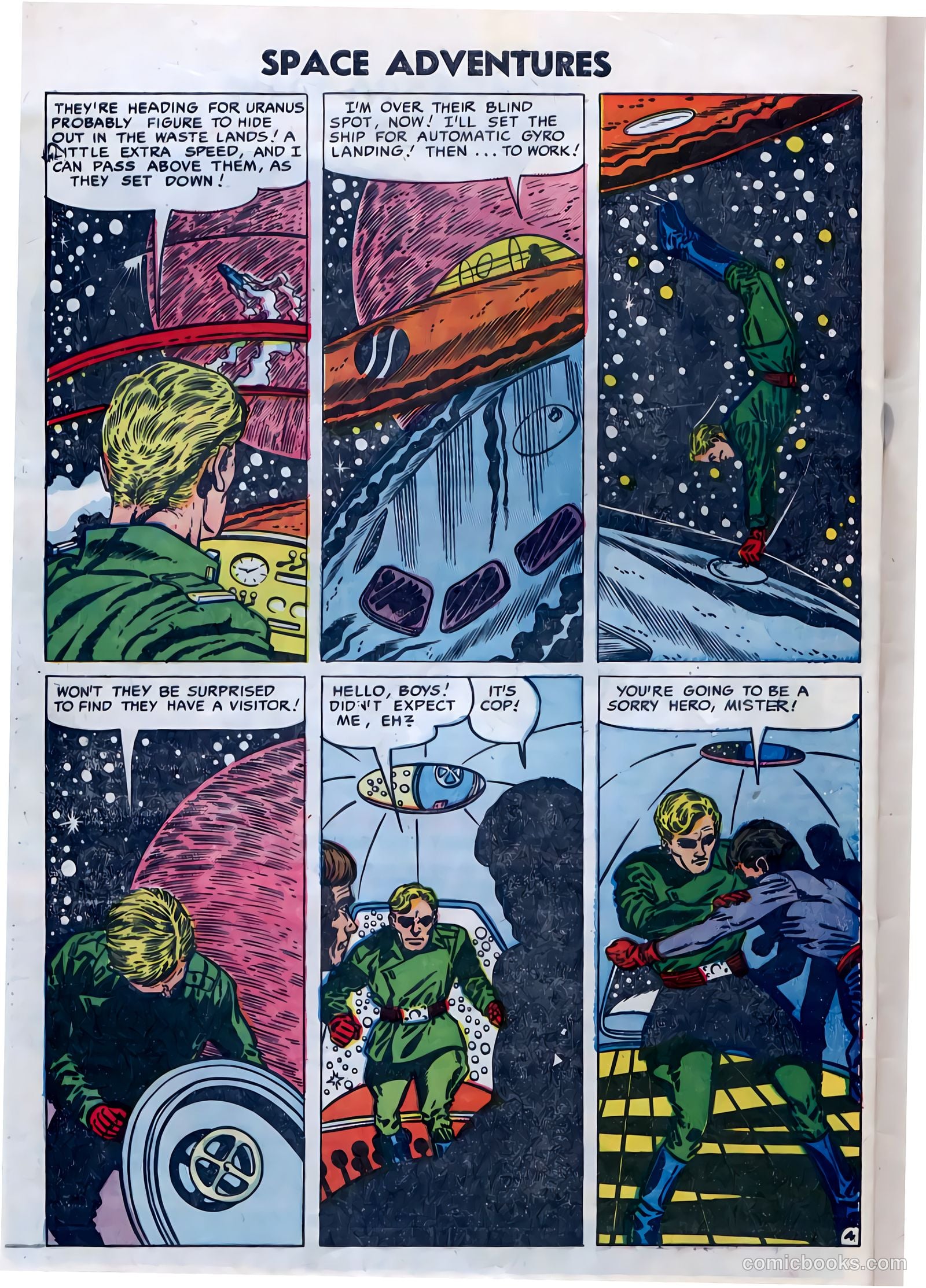 Space Adventures #17 (1955) — page 32 of 36