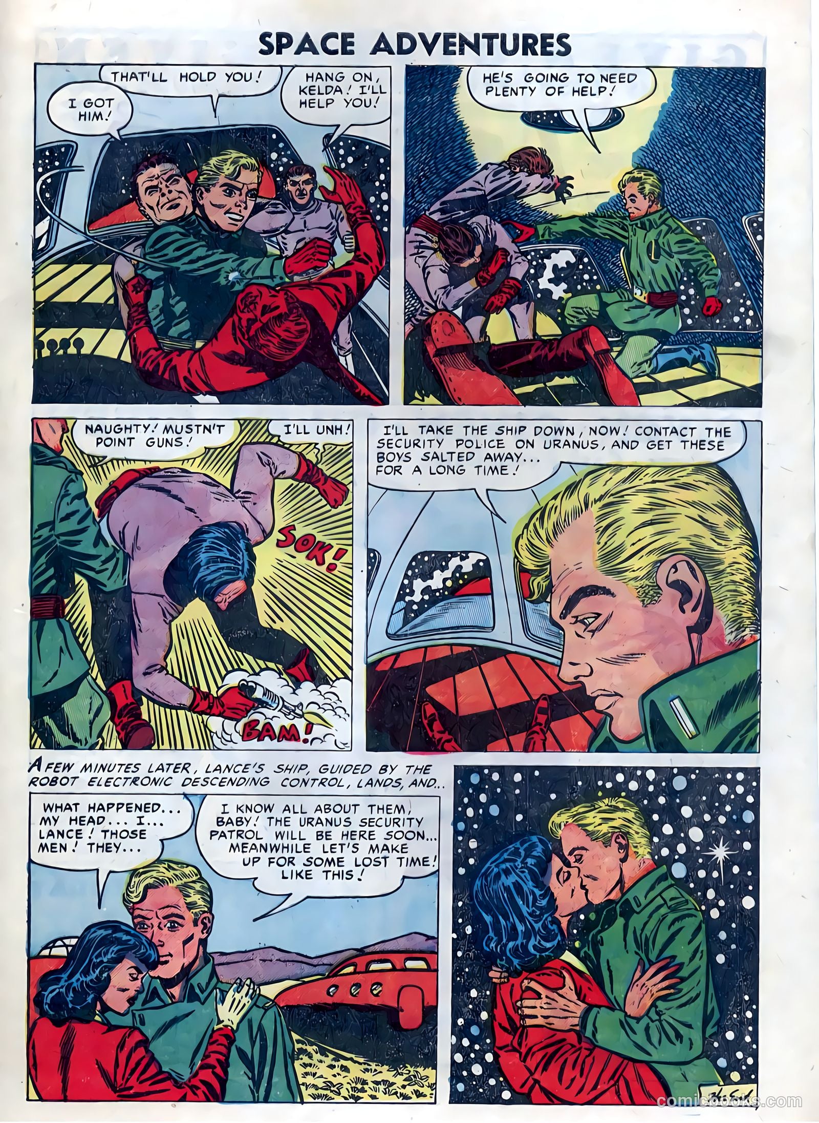 Space Adventures #17 (1955) — page 33 of 36