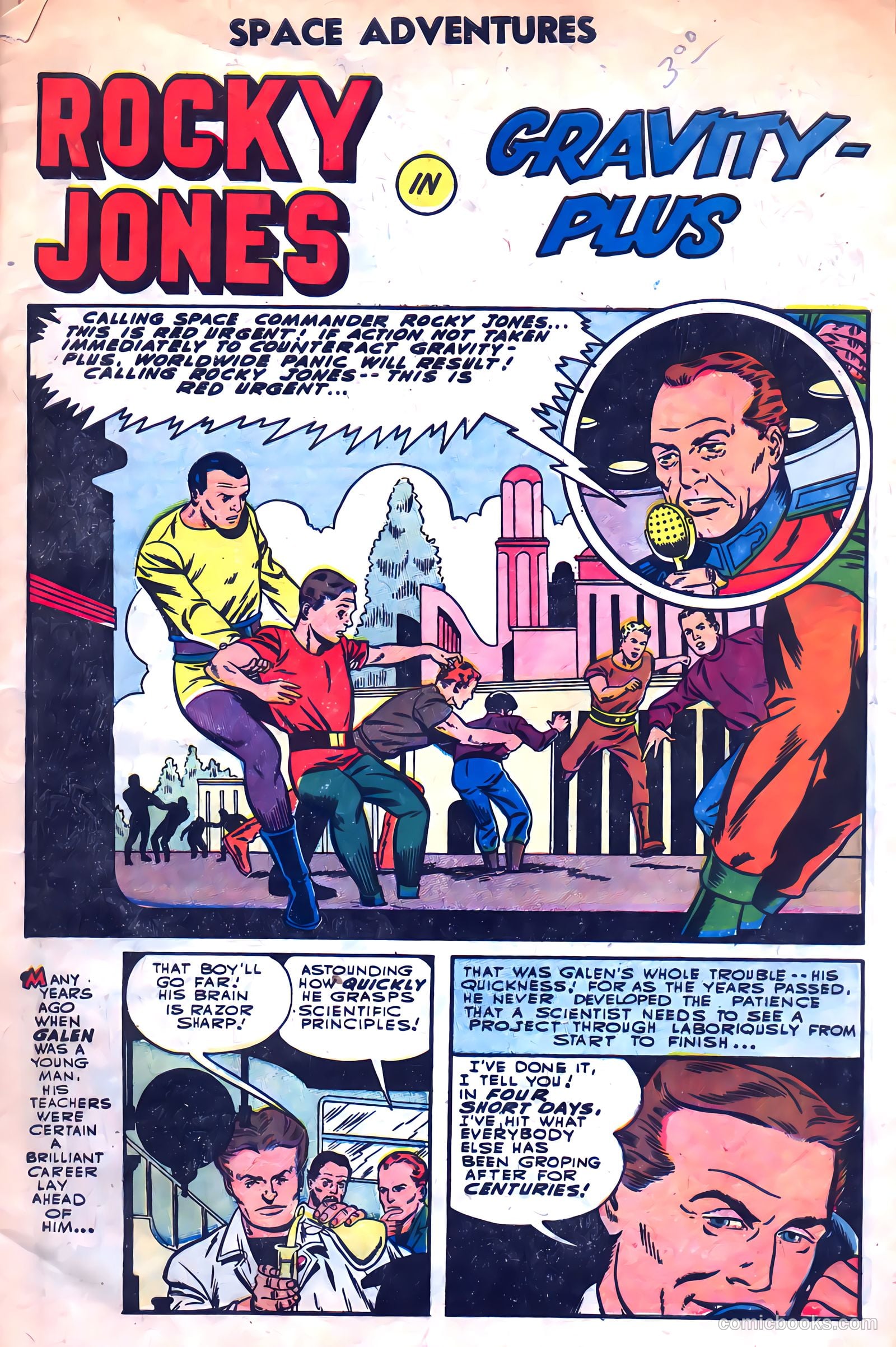 Space Adventures #18 (1955) — page 3 of 36